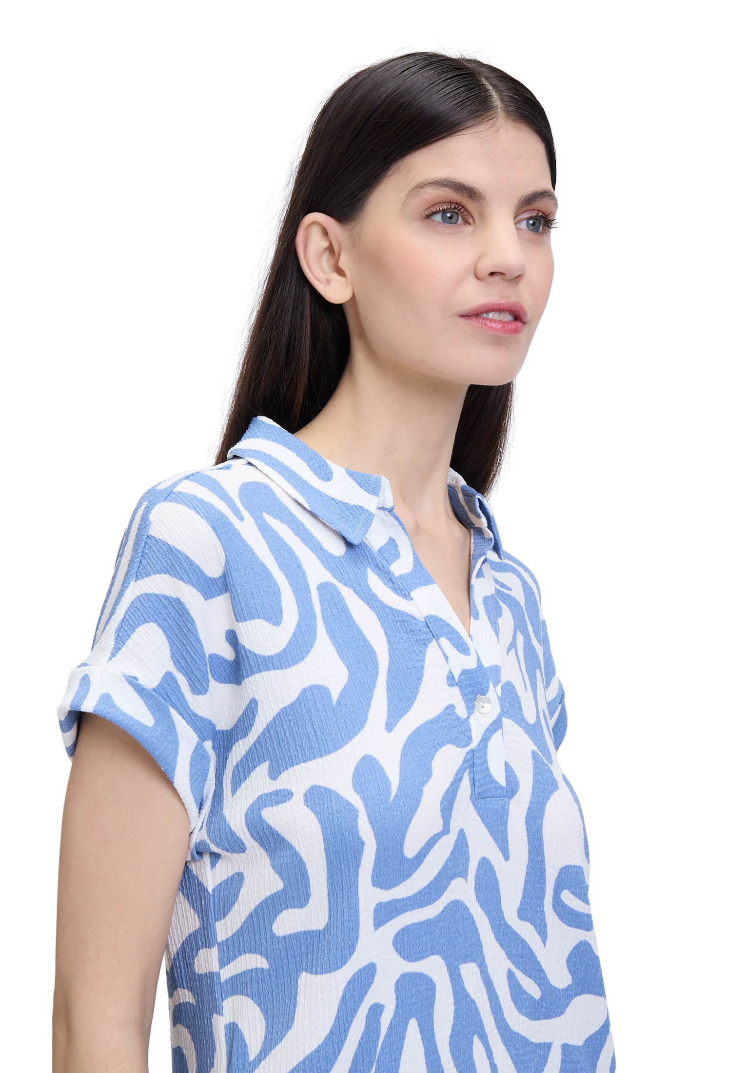 Cartoon Druckkleid »Cartoon Casual-Kleid mit überschnittenen Ärmeln«, Material