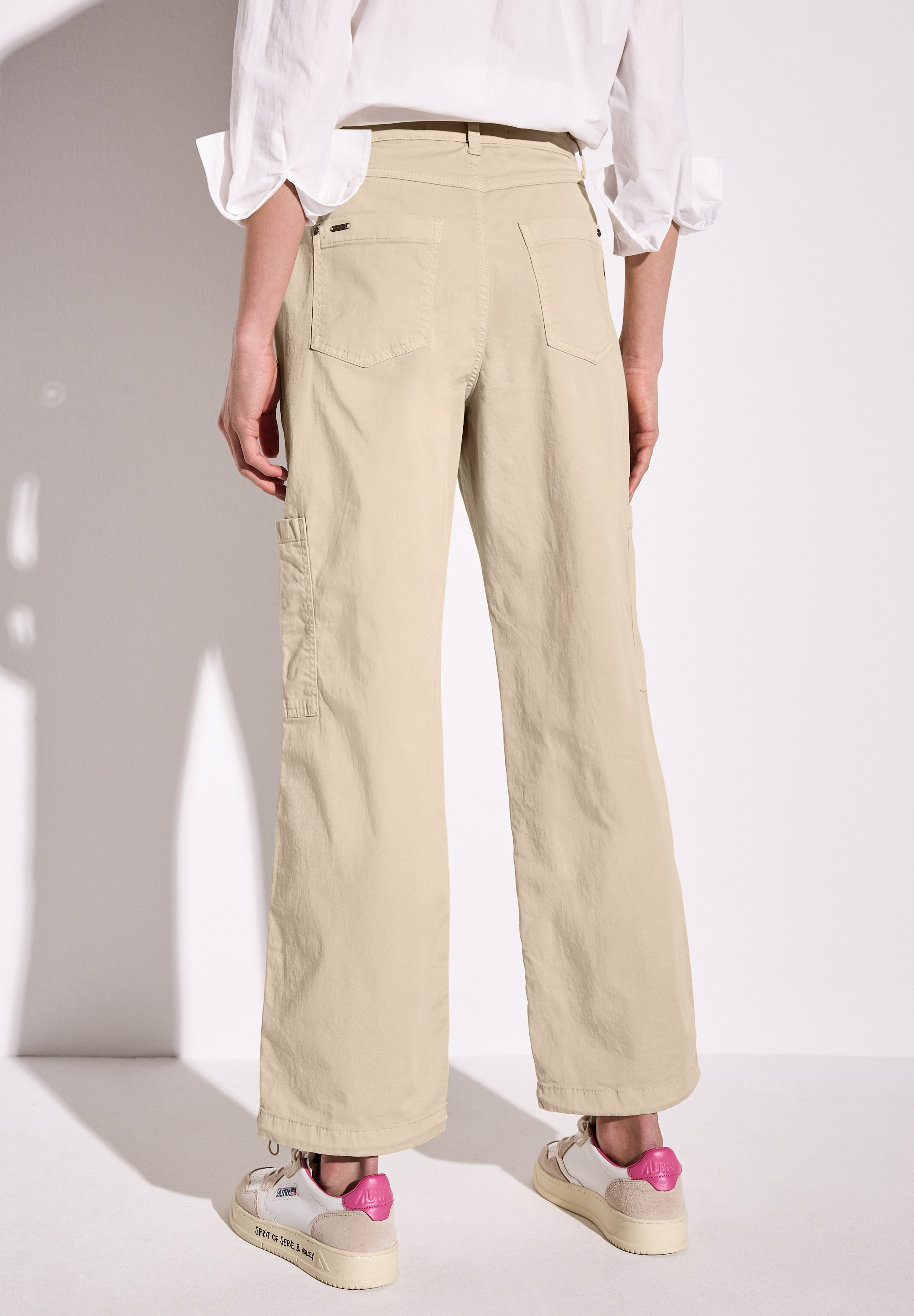 STREET ONE Cargohose, High Waist