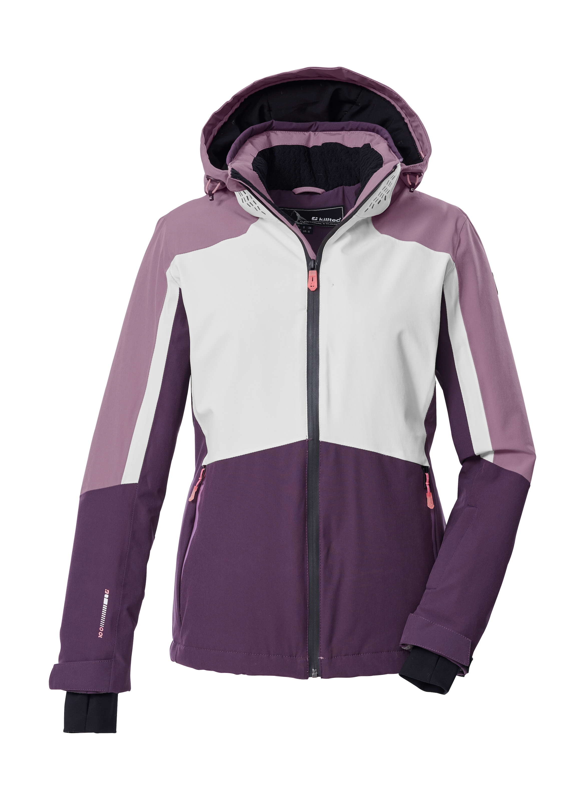 Killtec Skijacke "KSW 28 WMN SKI JCKT", Wasserdichte Skijacke mit Colourblo günstig online kaufen