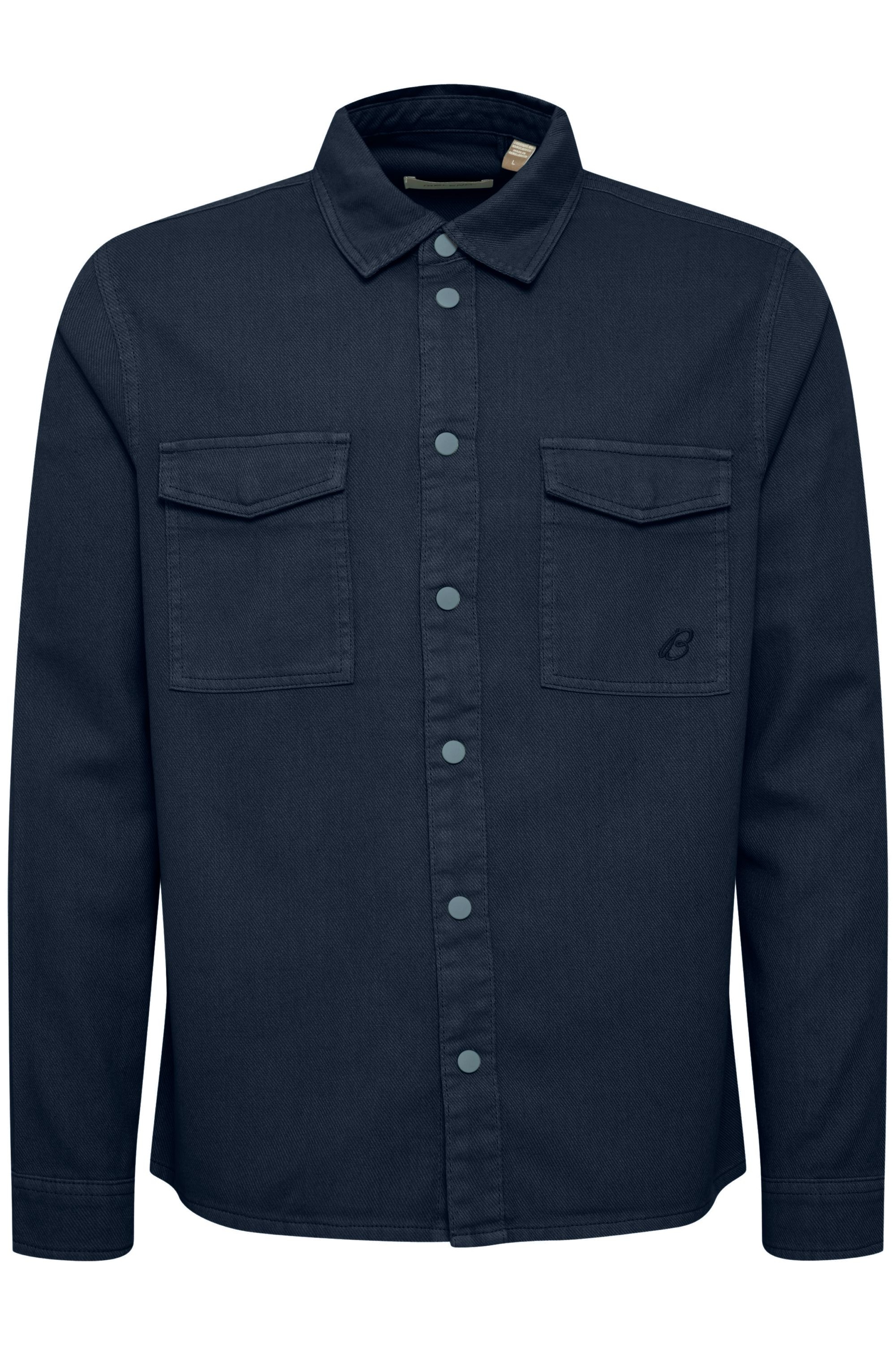 Blend Langarmhemd "BHOvershirt", Lässiges Langarmhemd mit Brusttasche günstig online kaufen