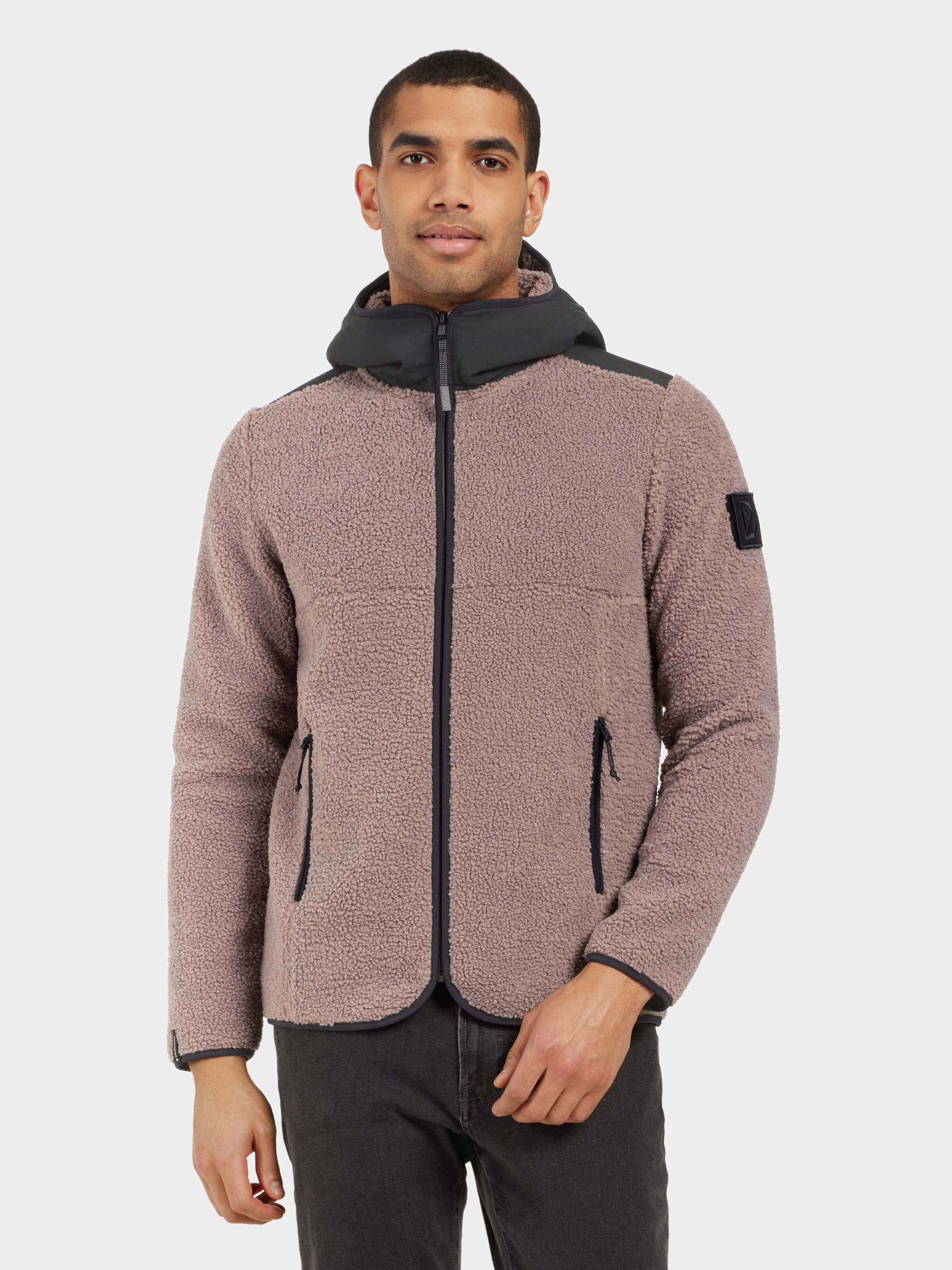 Didriksons Fleecejacke "BENNO USX FULLZIP", mit Kapuze