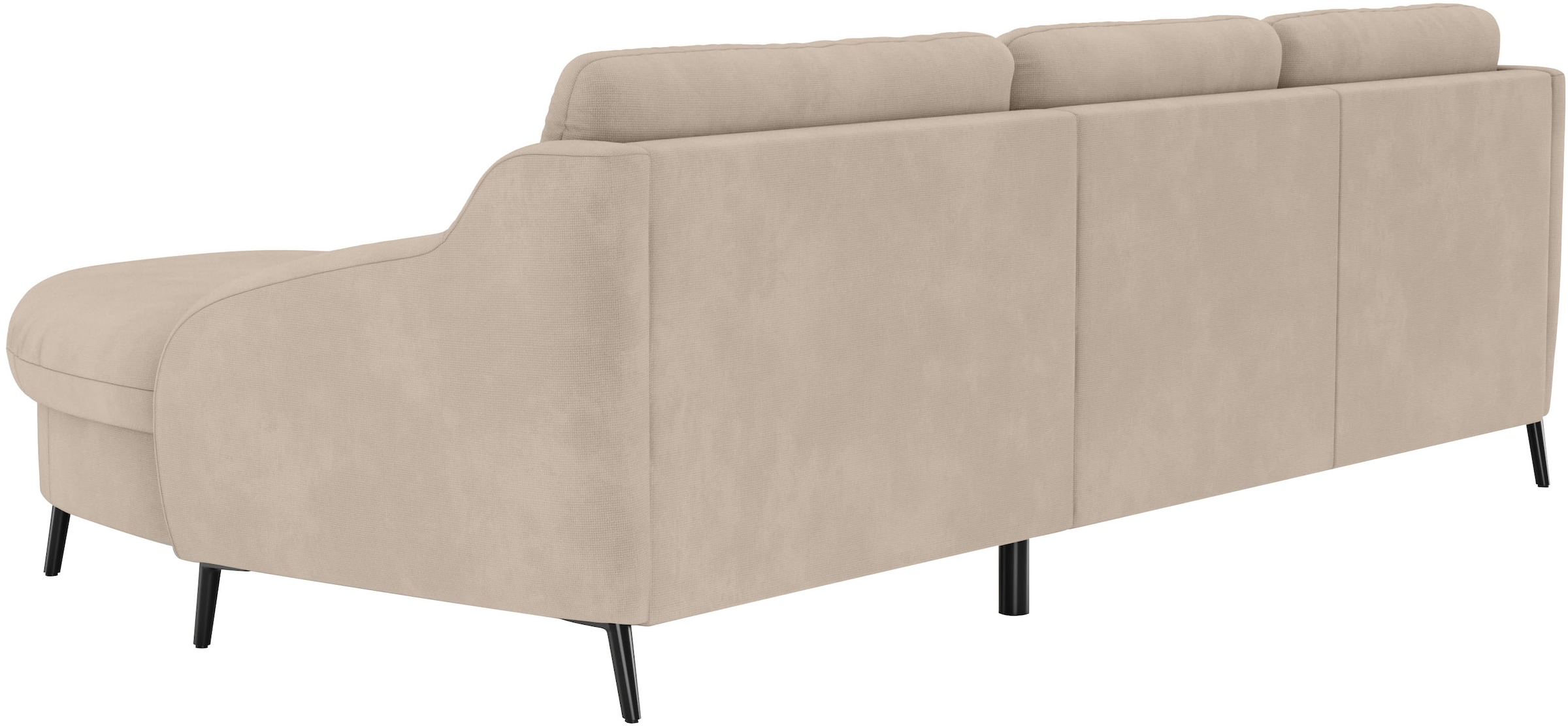 sit&more Ecksofa »Soul L-Form«, wahlweise mit Bettfunktion
