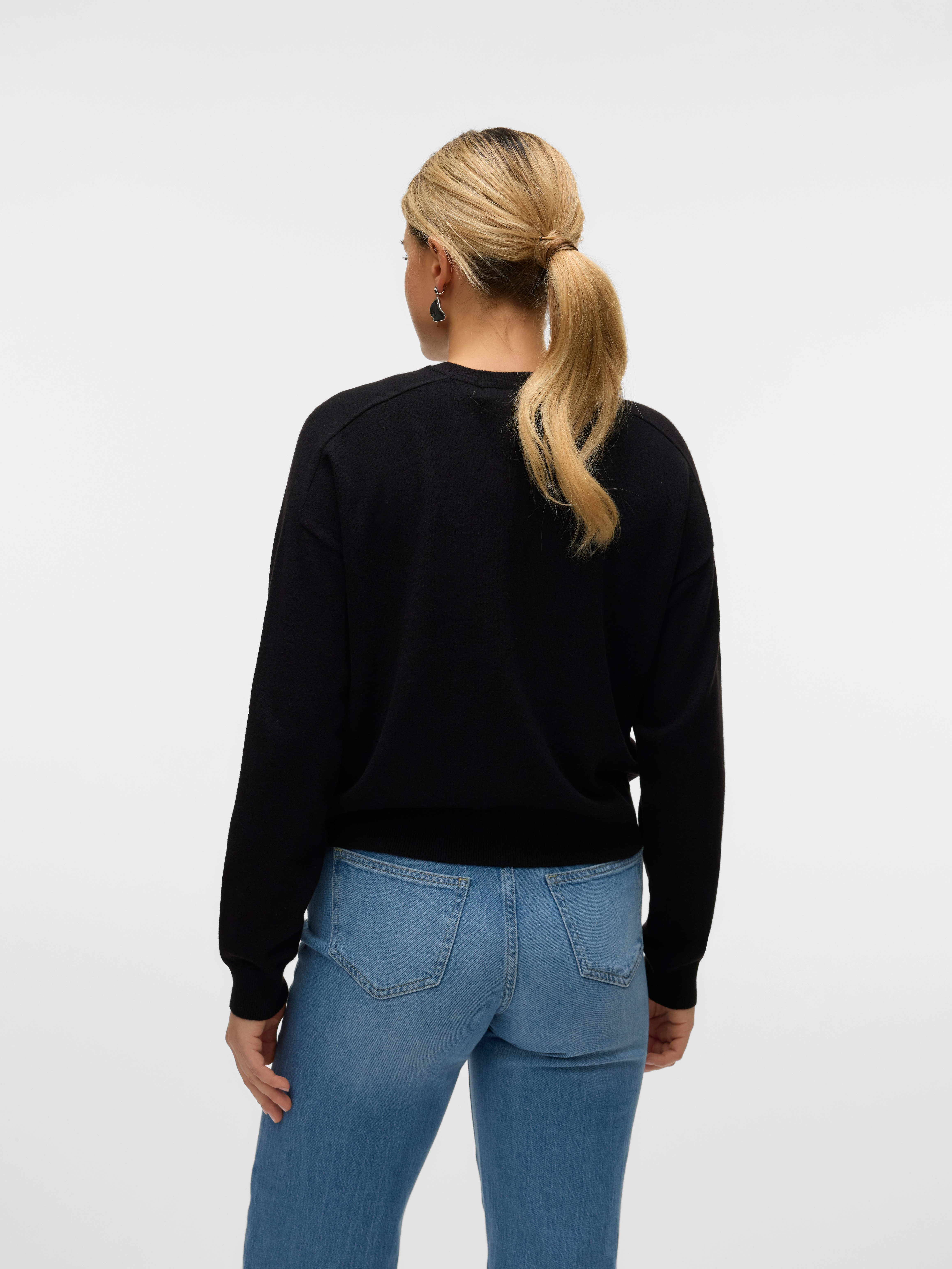 Thumbnail - Vero Moda Strickjacke "VMFANTASTIC LS O-NECK CARDIGAN GA BOO"