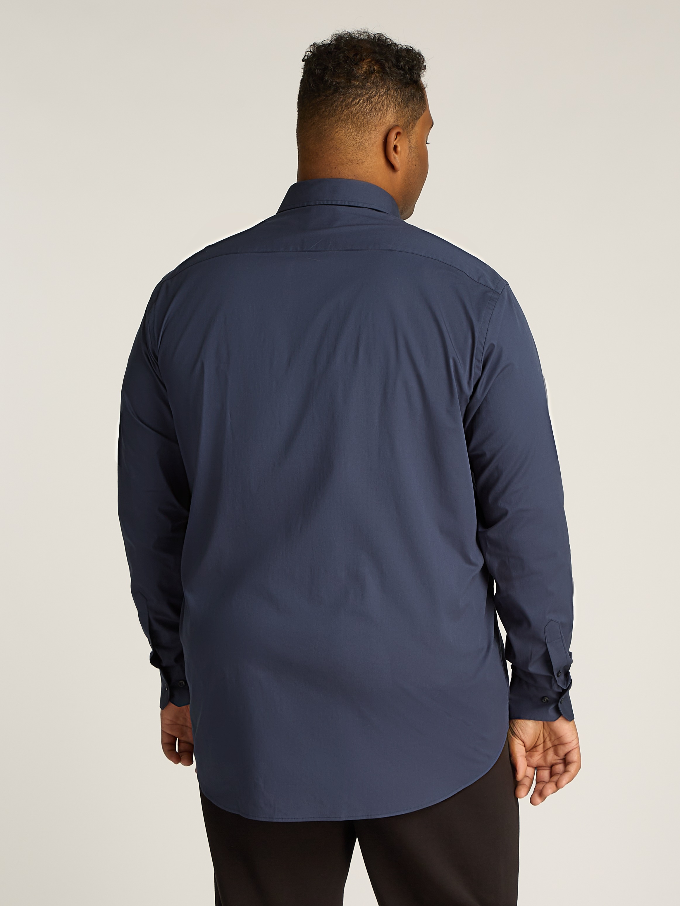 Calvin Klein Big&Tall Langarmhemd "BT STRETCH POPLIN SLIM SHIRT", in großen günstig online kaufen