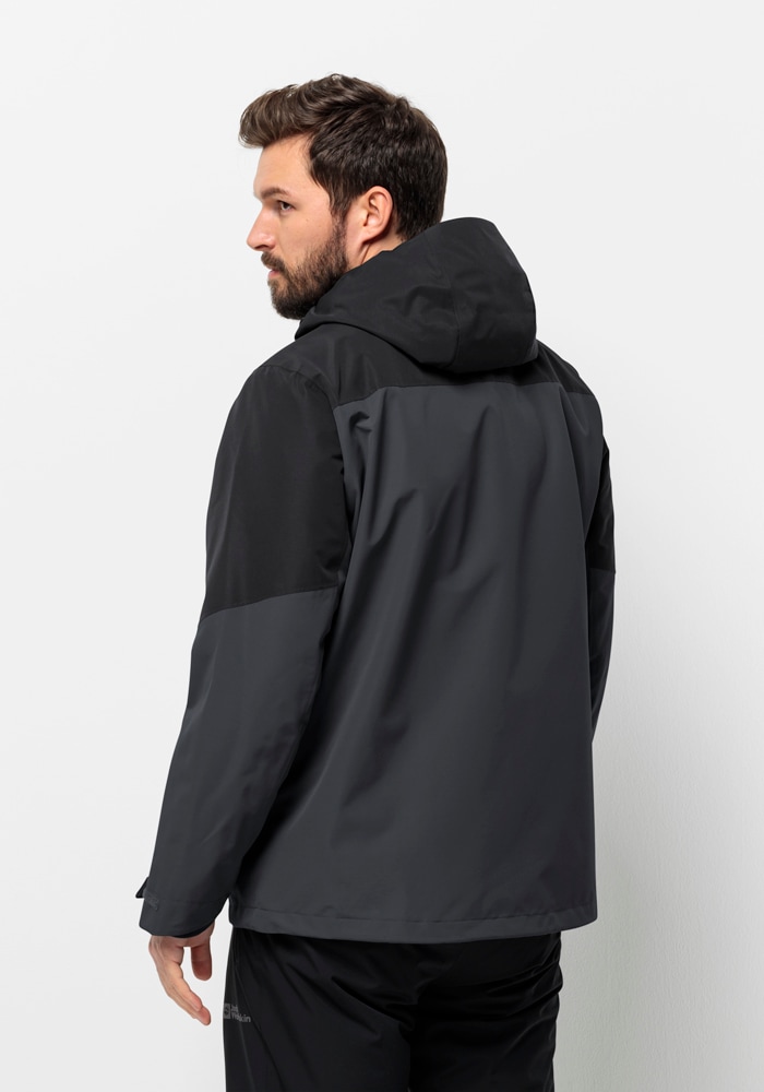 Jack Wolfskin 3-in-1-Funktionsjacke »GLAABACH 3IN1 JKT M«, mit Kapuze