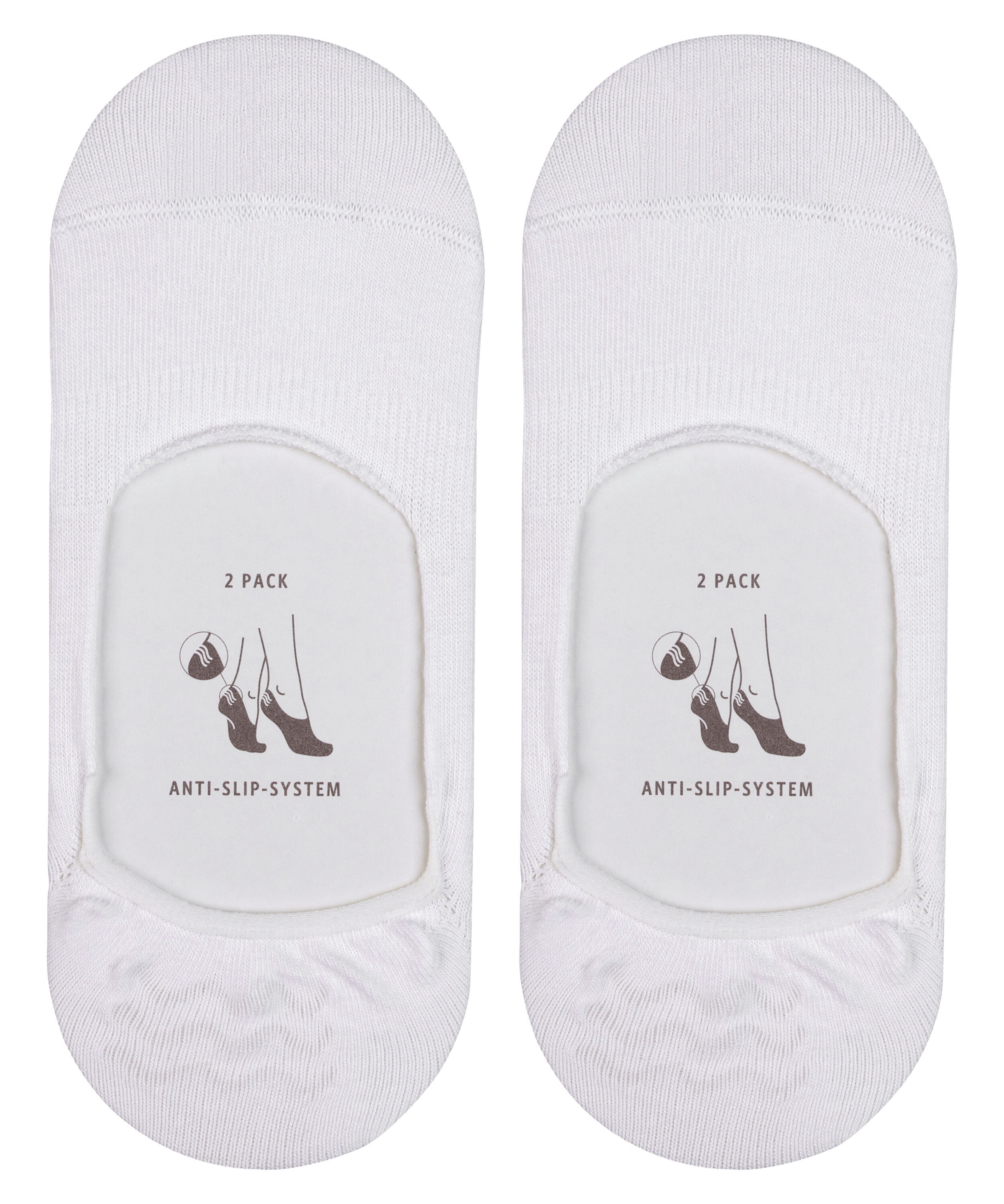 Esprit Füßlinge »Cotton« 2 Paar,  elegant, verstärkt und aus weicher Baumwolle, dünn, anti-slip