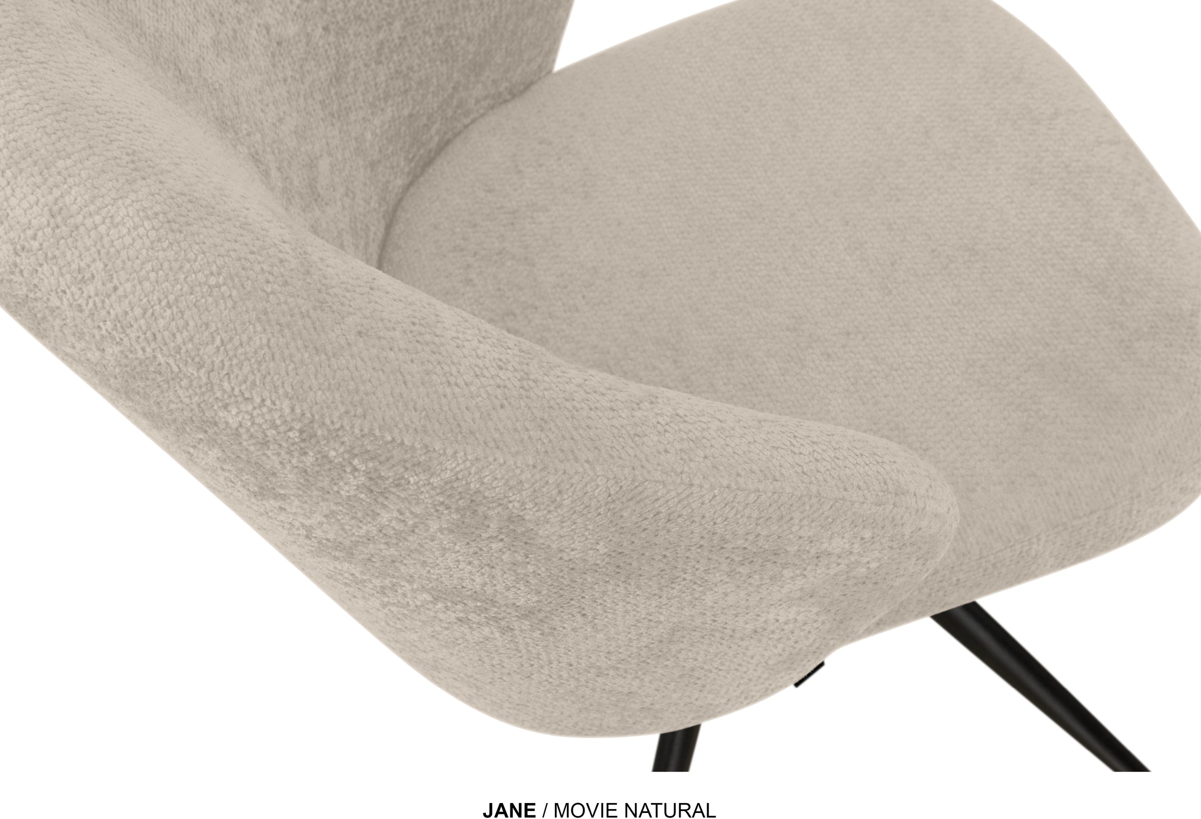 OMG Design Esszimmerstuhl »Jane« (Set) 2 Stk.Drehstuhl mit auto-return, Schalenstuhl