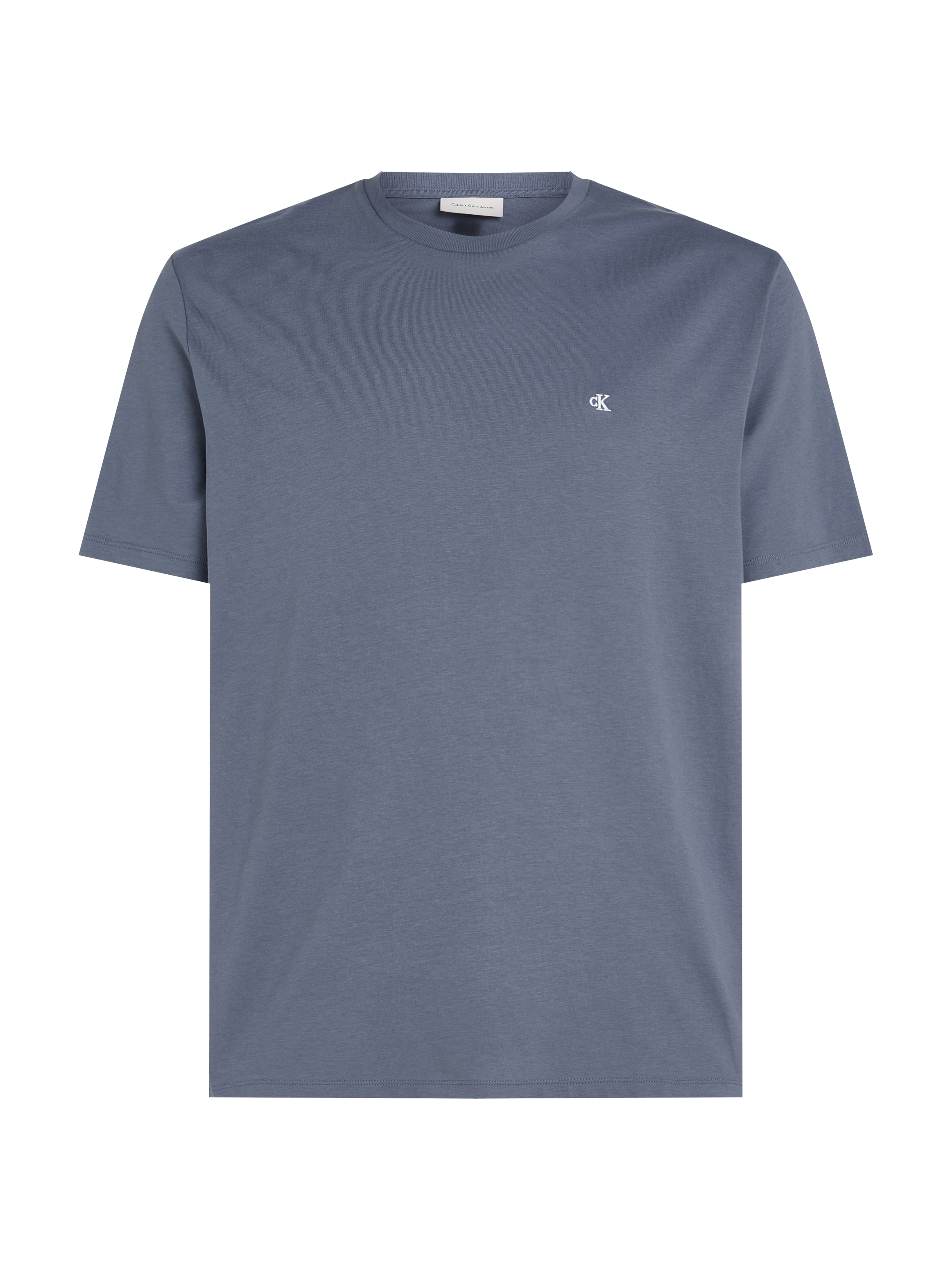 Calvin Klein Jeans T-Shirt »SS SMOOTH CTTN SOLID CREWNK TEE«, mit Logo