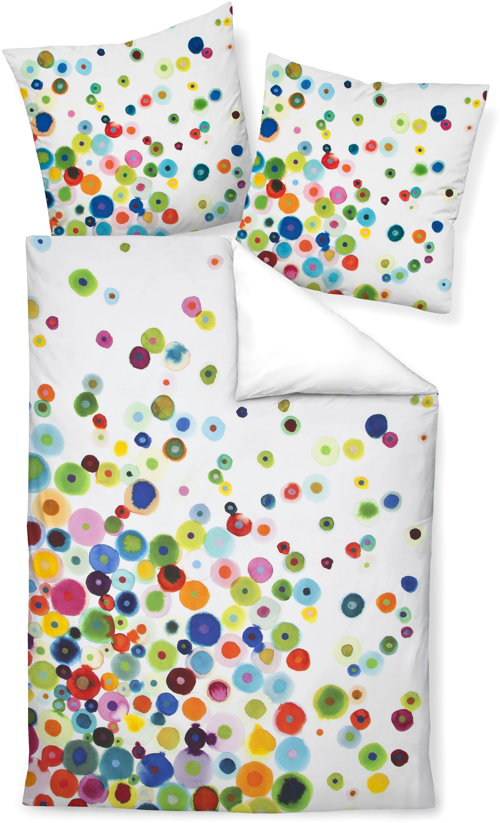 Janine Bettwäsche "modern art 42030" 2 Stk. mit Reißverschluss günstig online kaufen