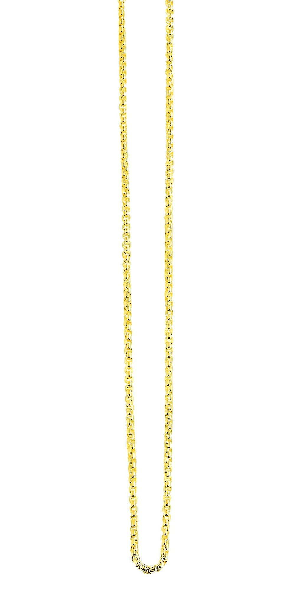 Adelia´s Gliederkette »Halskette – Venezianerkette aus Edelstahl« Ideal als Geschenk – dezent und elegant