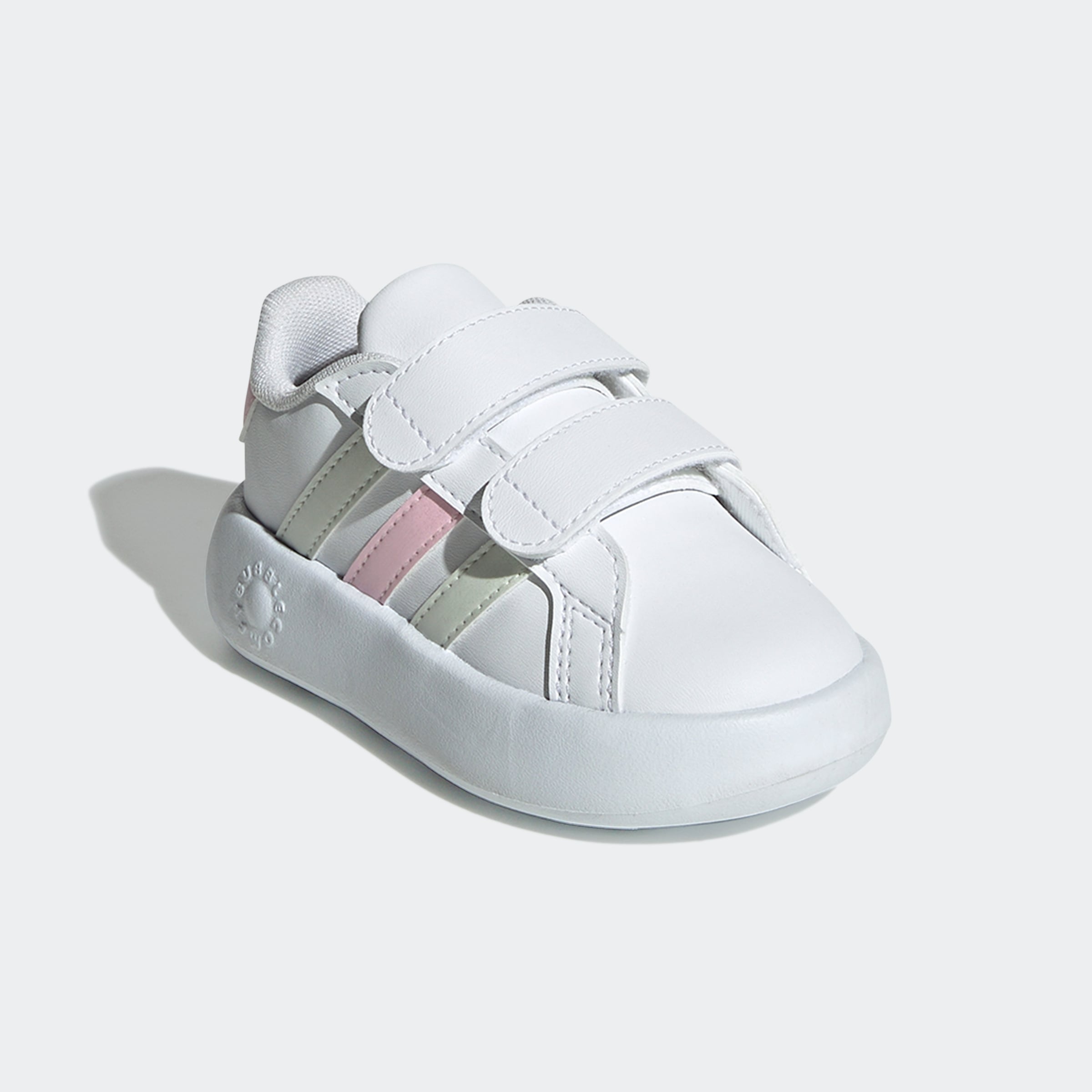 adidas Sportswear Klettschuh "GRAND COURT 2.0 KIDS", Design auf den Spuren des adidas Superstar, für Kinder