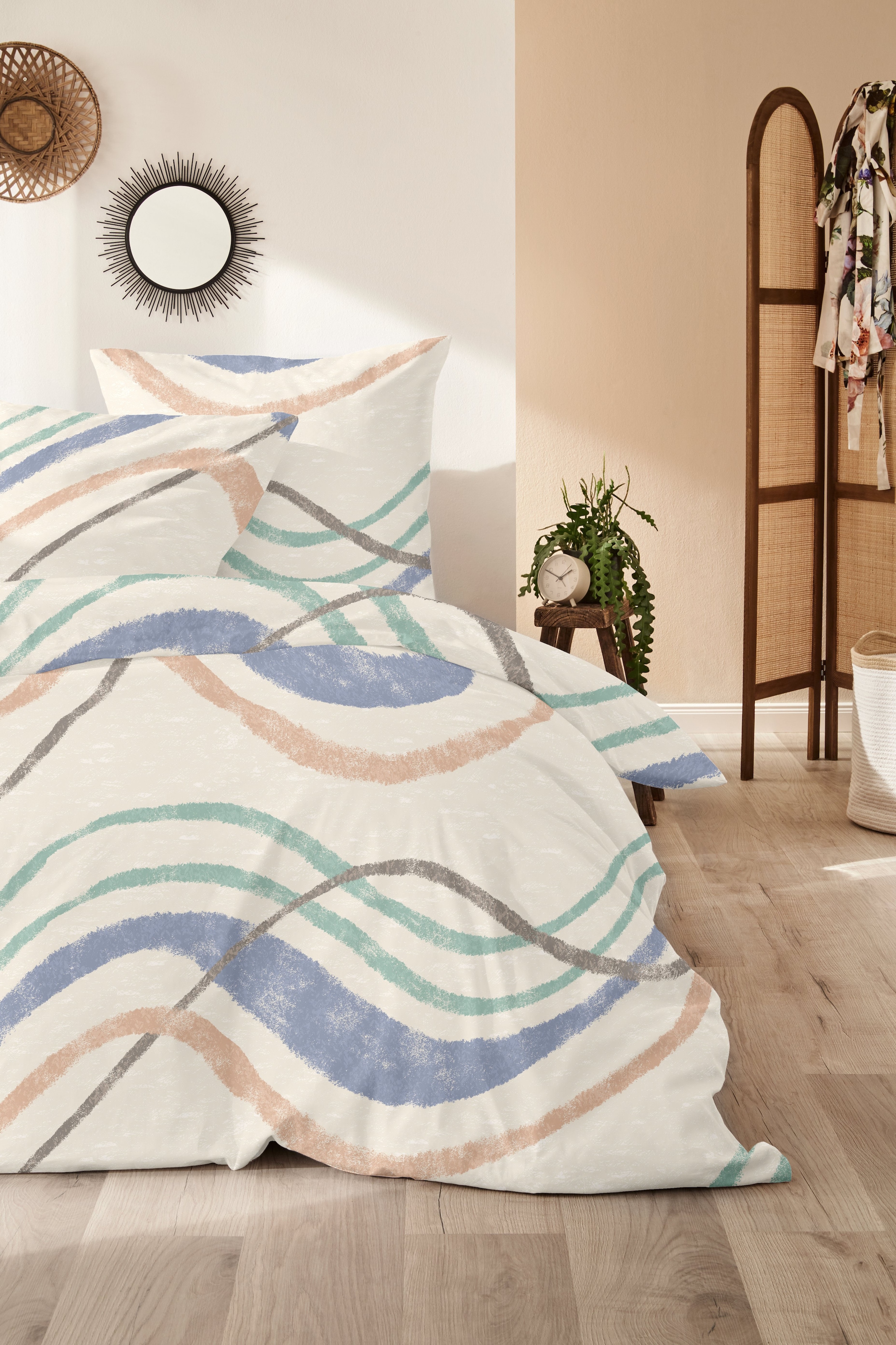 Primera Bettwäsche »Waver« 2 100 % Baumwolle Standard 100 nach Öko-Tex