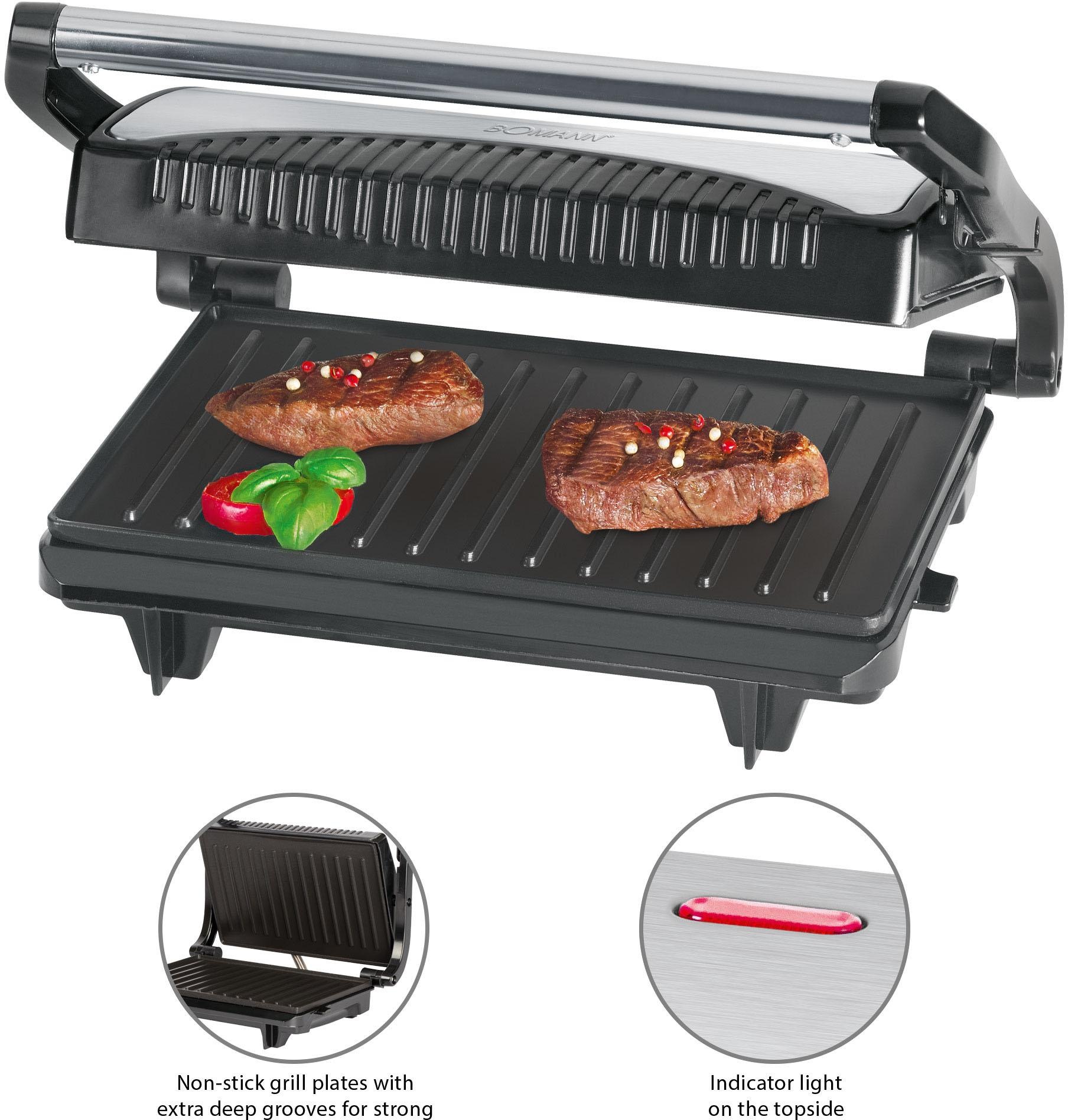 BOMANN Kontaktgrill »MG 2251 CB«, 700 W