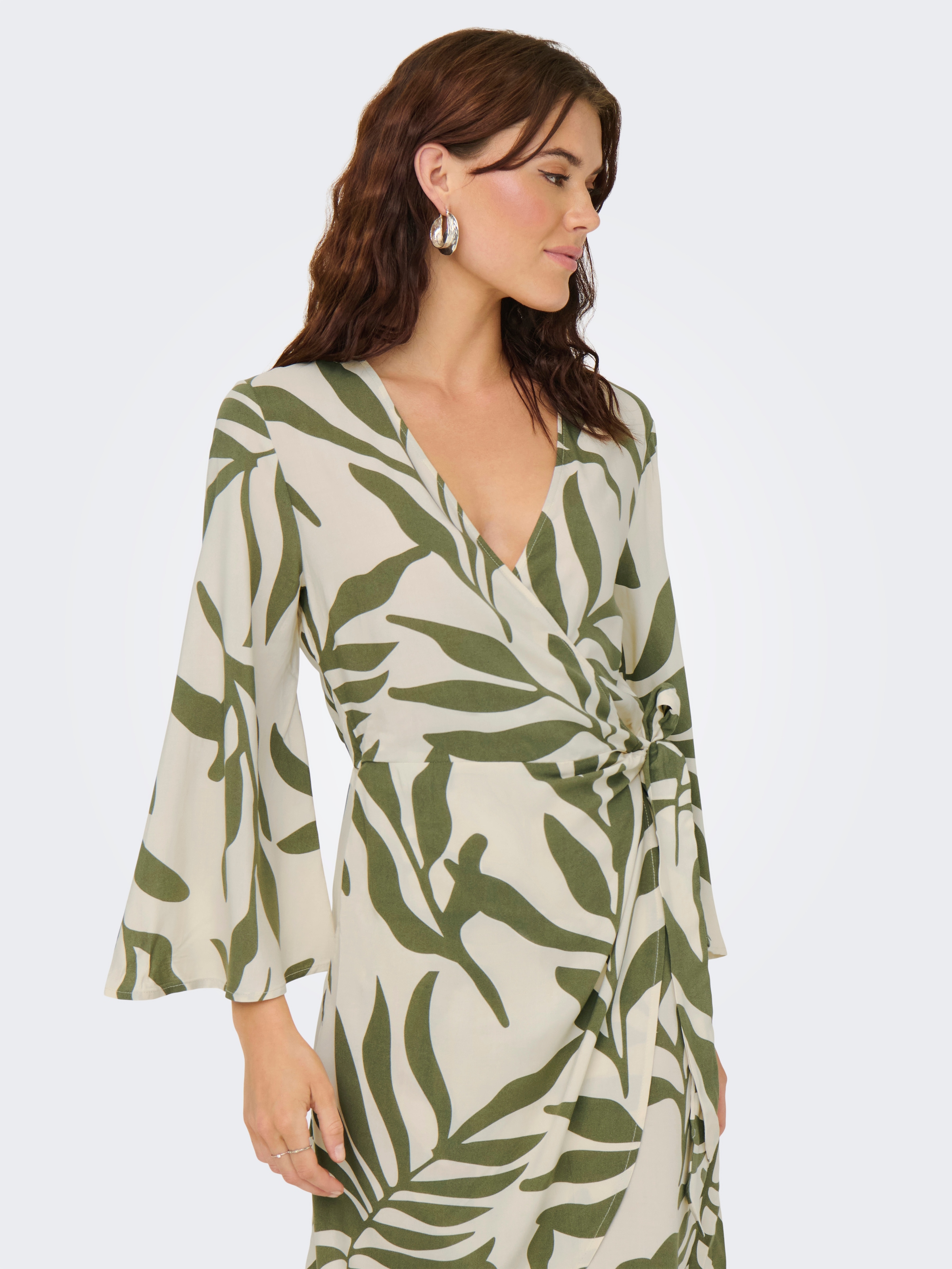 JDY Wickelkleid »JDYSEZEN LIFE 7/8 SHORT DRESS WVN DIA«