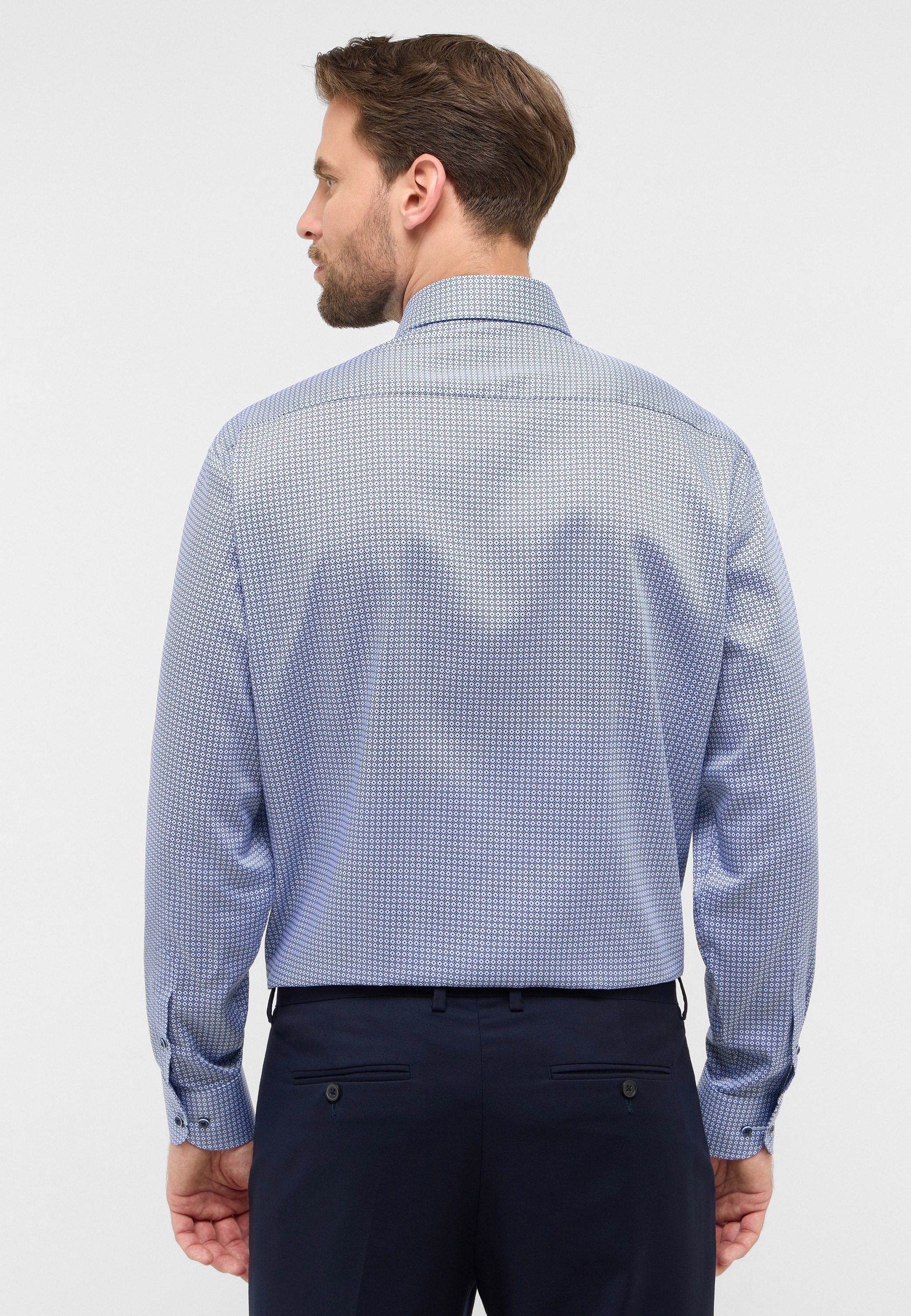 Eterna Langarmhemd »COMFORT FIT« NON IRON (bügelfrei)