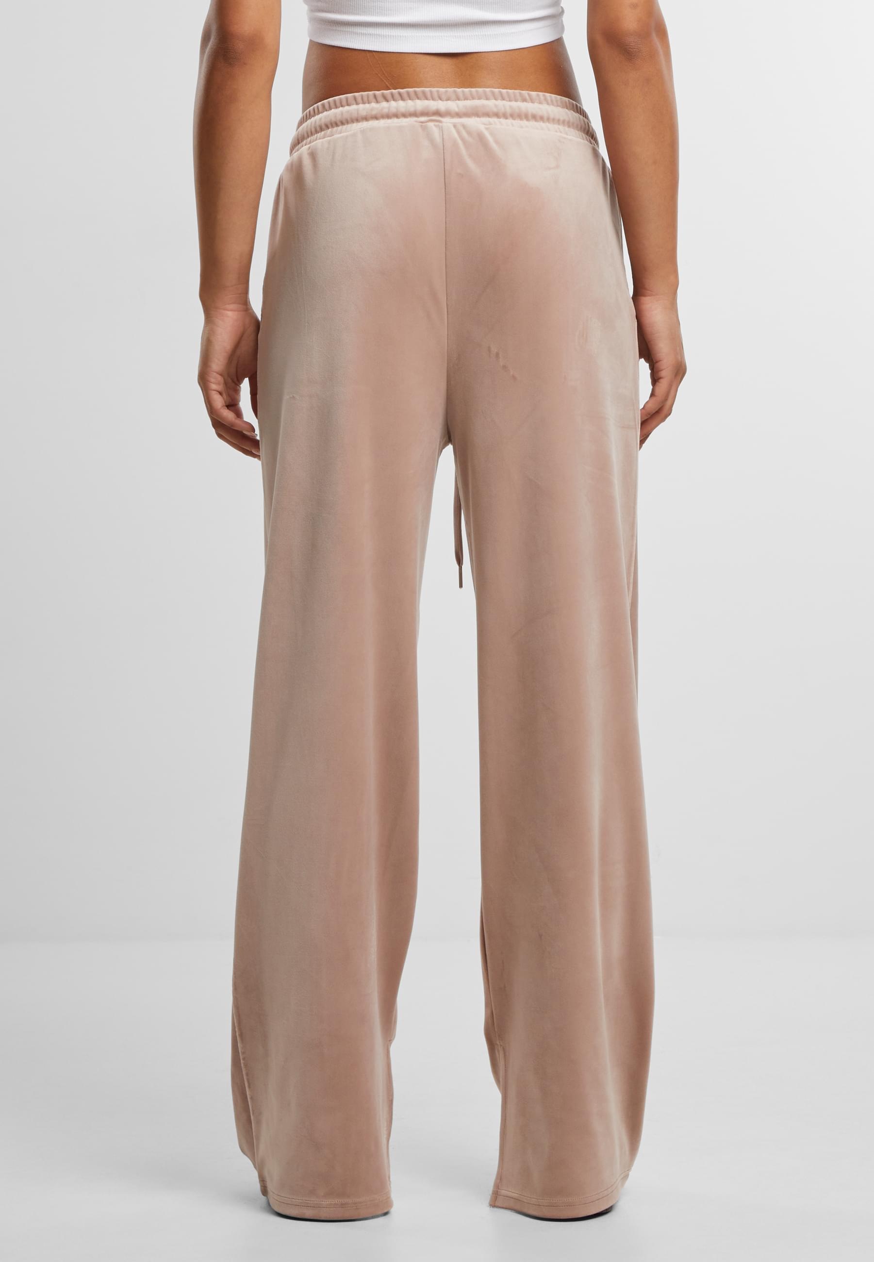 URBAN CLASSICS Jogginghose »Urban Classics Ladies Velvet Sweatpants«, (1 tlg.)