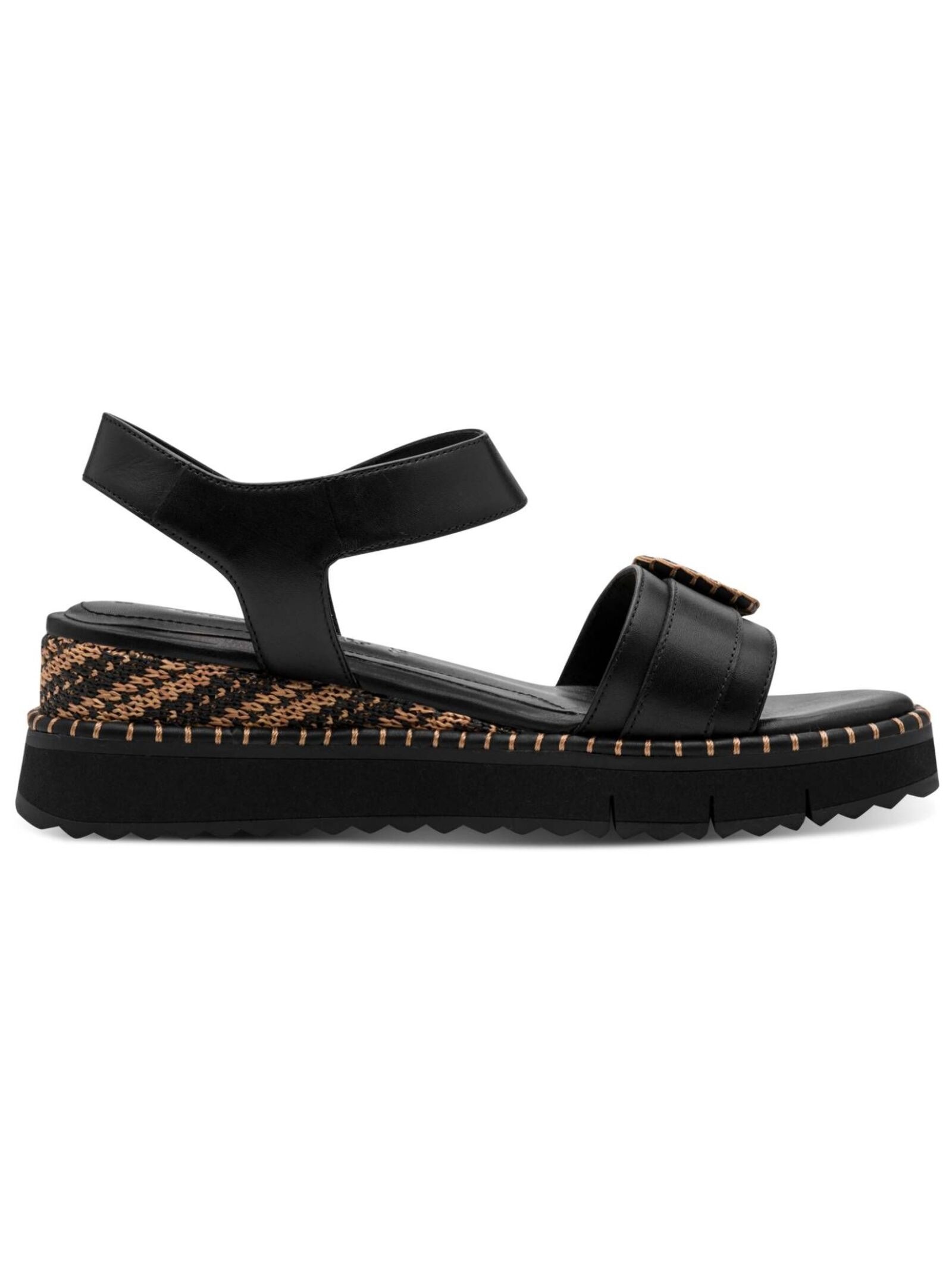 Tamaris Sandals Leather Women's Black 41 3