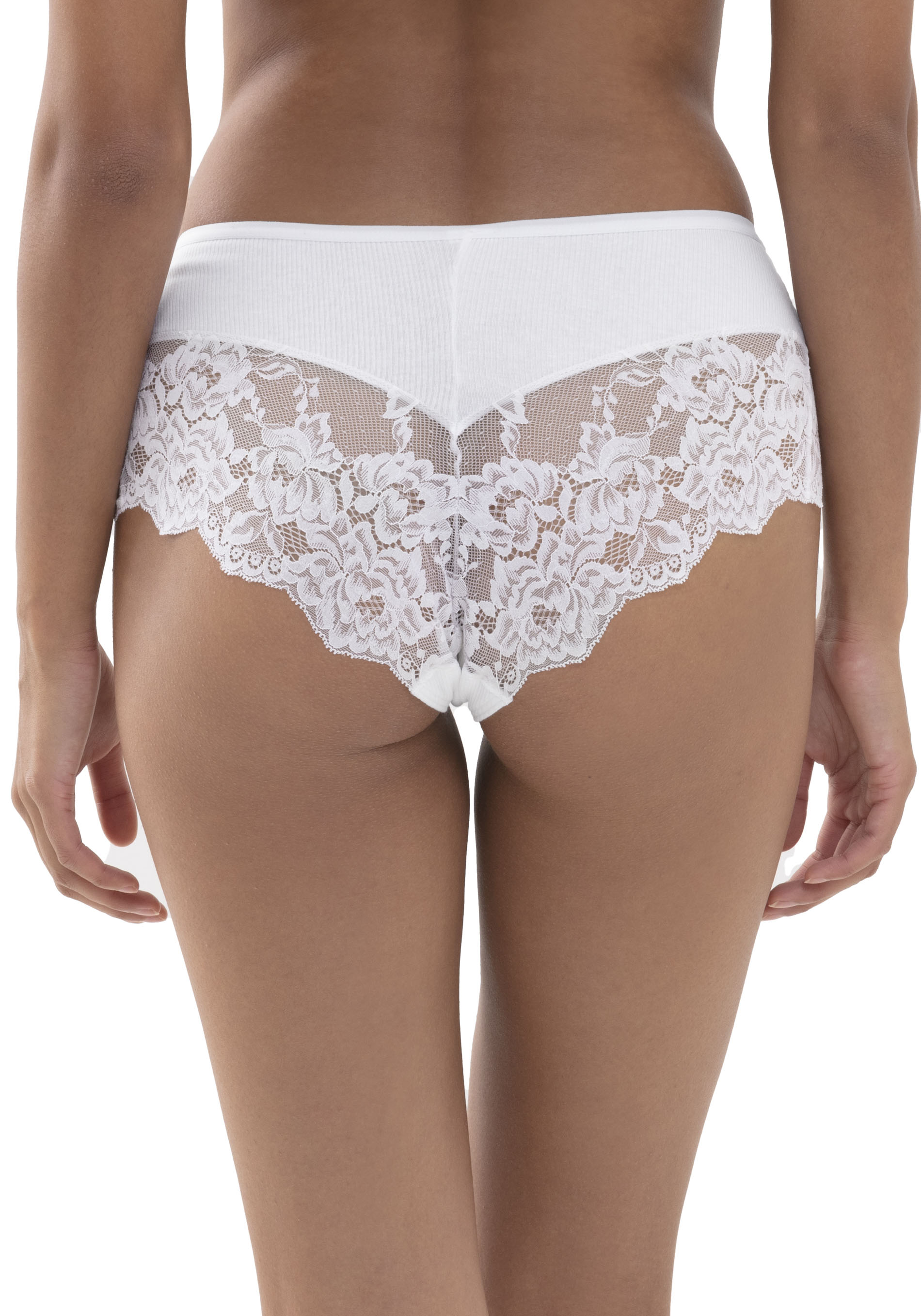 Thumbnail - Mey Taillenslip "Orangic Cotton", Spitzenverzierung hinten und an den Seiten