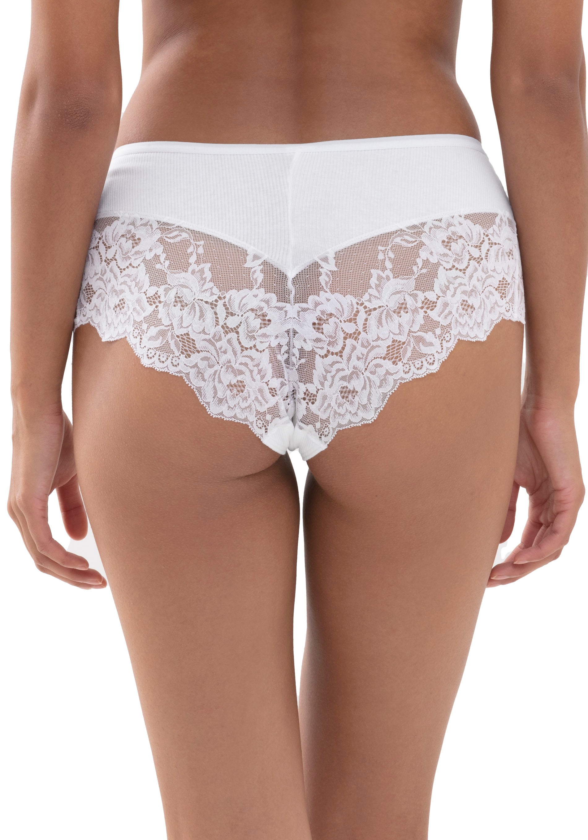 Mey Taillenslip "ORGANIC COTTON", Spitzenverzierung hinten und an den Seite günstig online kaufen
