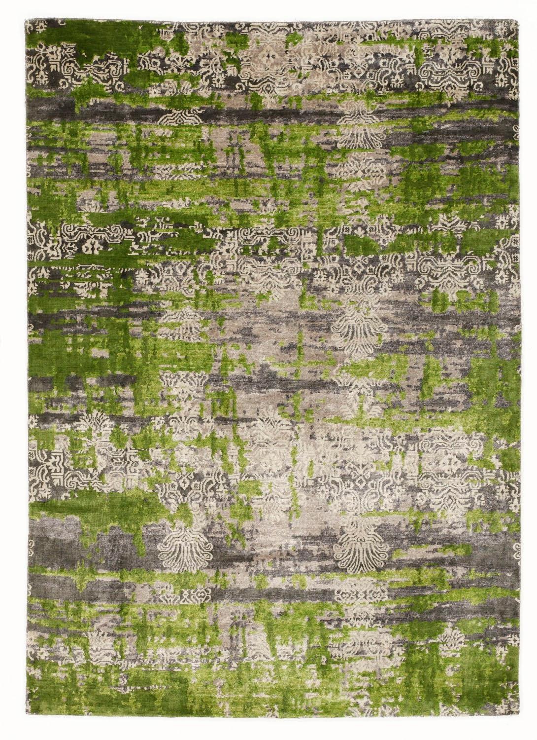 OCI DIE TEPPICHMARKE Teppich "Signature Fusion" rechteckig 4 mm Höhe handgeknüpft, dezenter Glanz, Wohnzimmer
