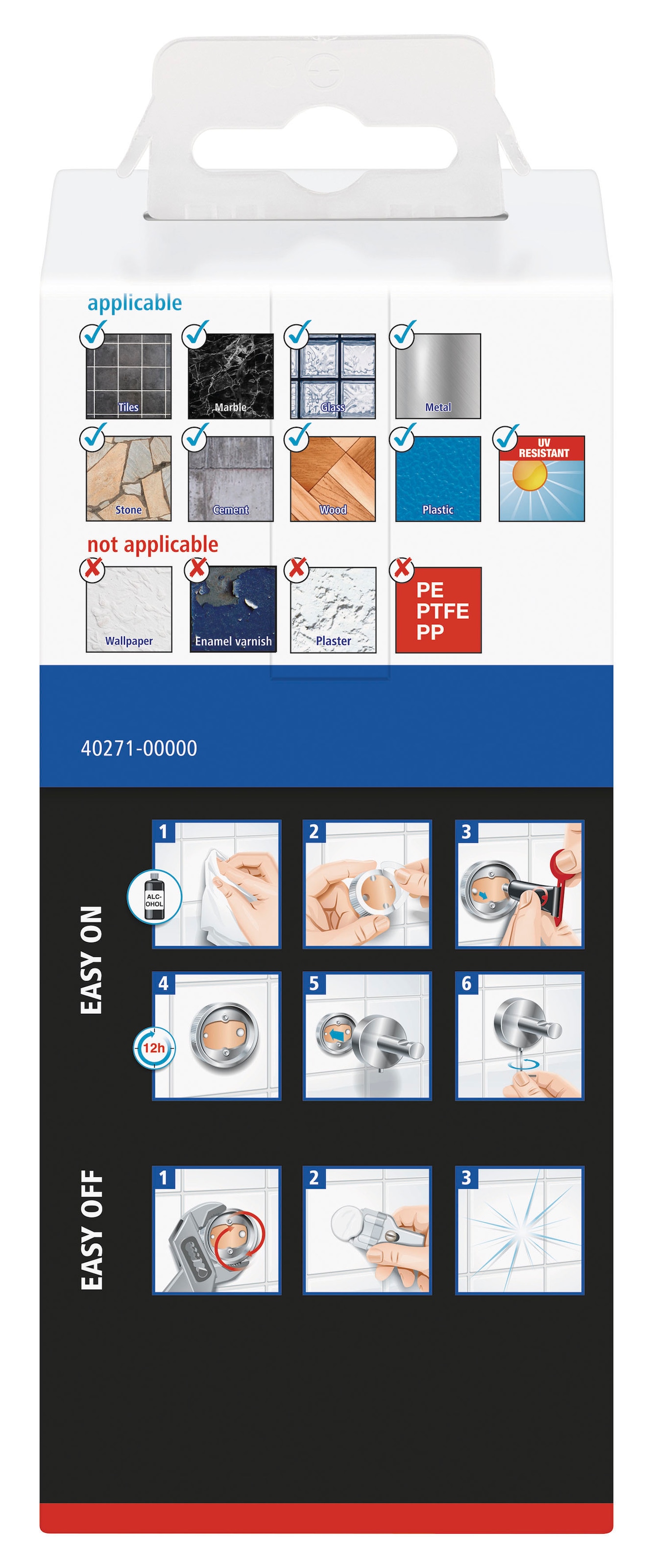 tesa Toiletten-Ersatzrollenhalter