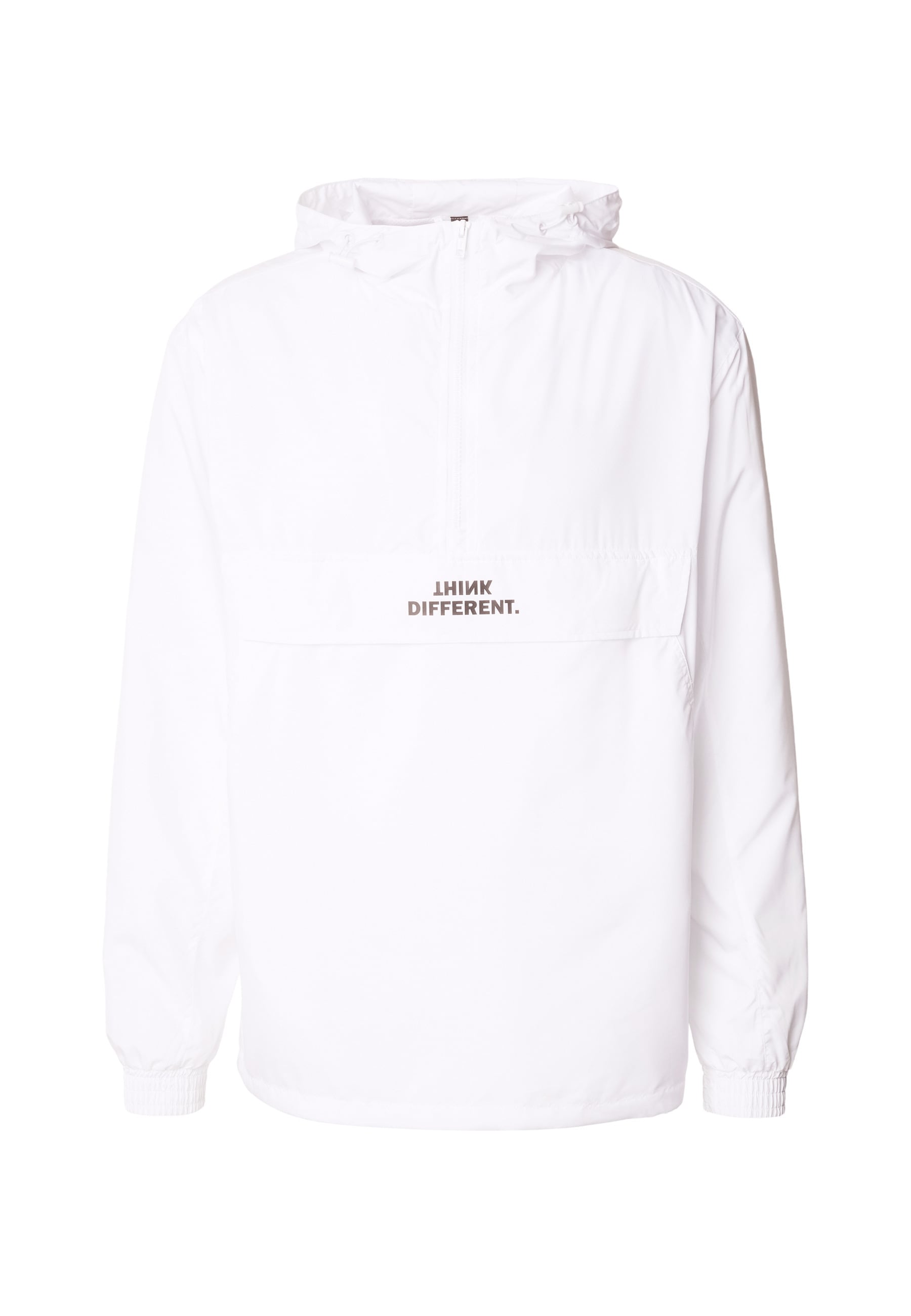 MisterTee Allwetterjacke "MisterTee Think Different Basic Pull Over Jacket" günstig online kaufen