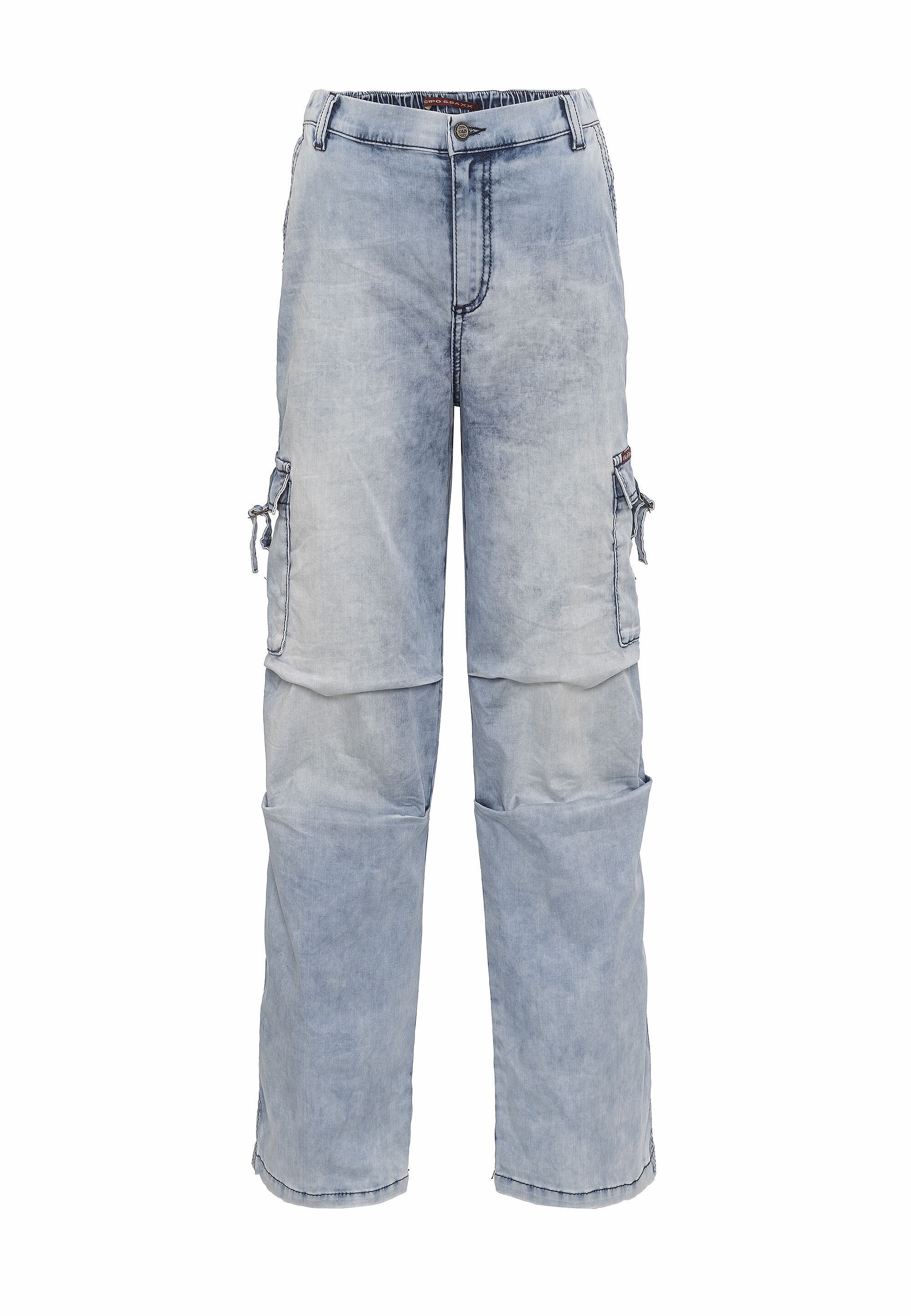 Cipo & Baxx Relax-fit-Jeans »WD544« Baggy leichte Sommerjeans