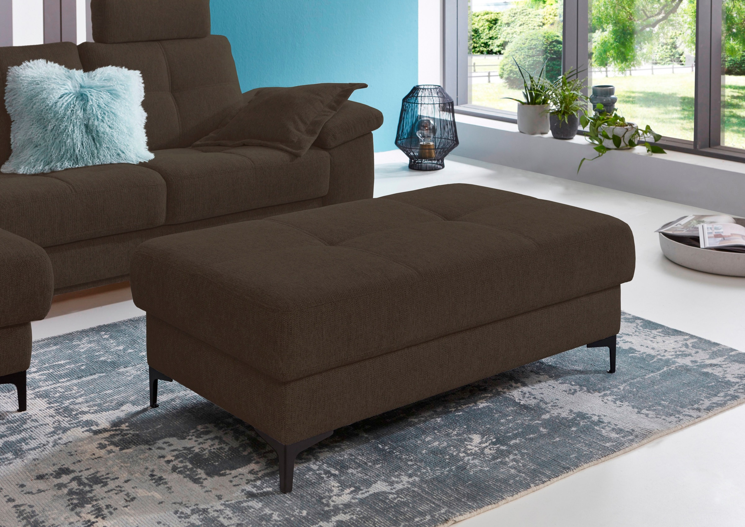 3C Carina Hockerbank "Burnaby" passend zur Serie "Burnaby", B/T/H: 126/76/4 günstig online kaufen