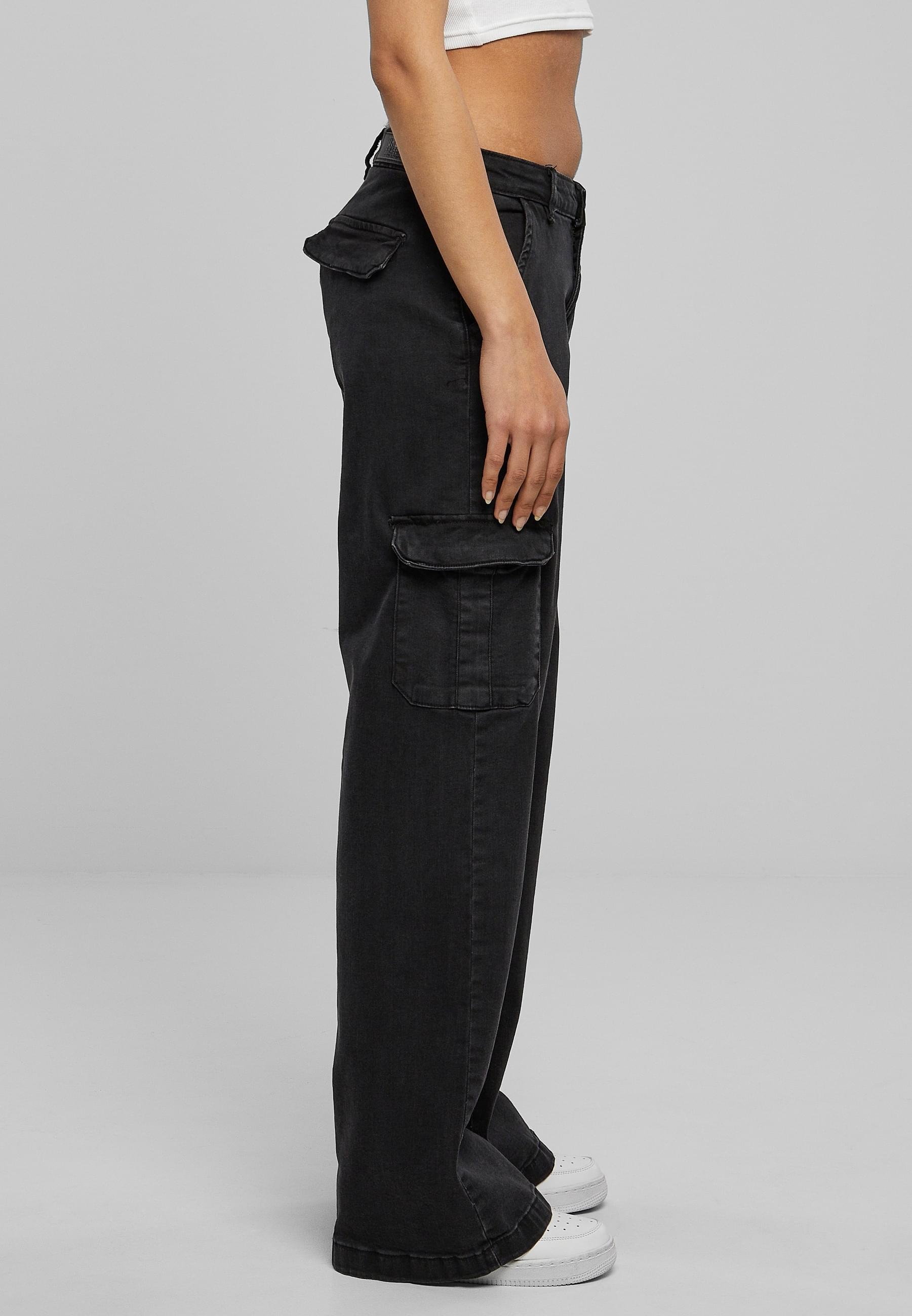 URBAN CLASSICS Stoffhose »Urban Classics Damen«, (1 tlg.)