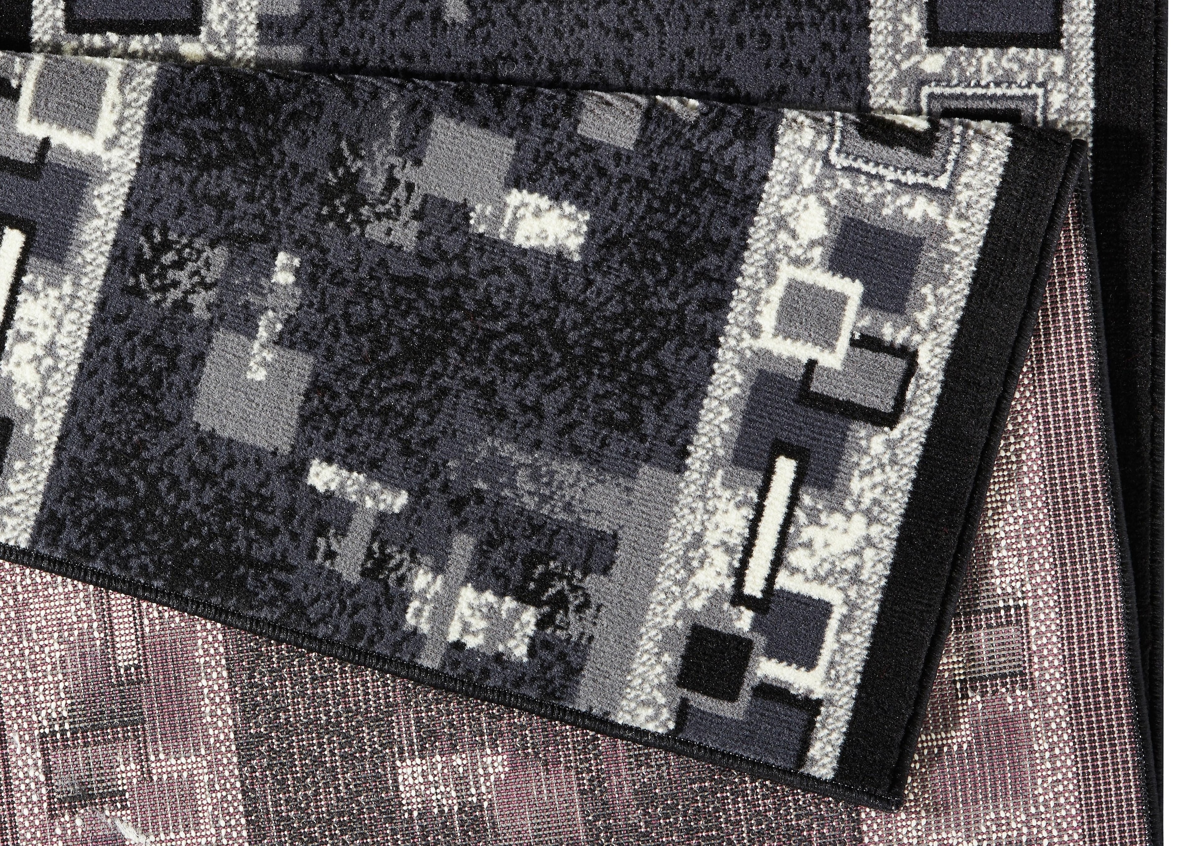 HANSE Home Läufer »Cube«, rechteckig, 9 mm Höhe, Kurzflor, Teppichläufer, Küchenläufer, Teppich, Küche, Flur, Rauten