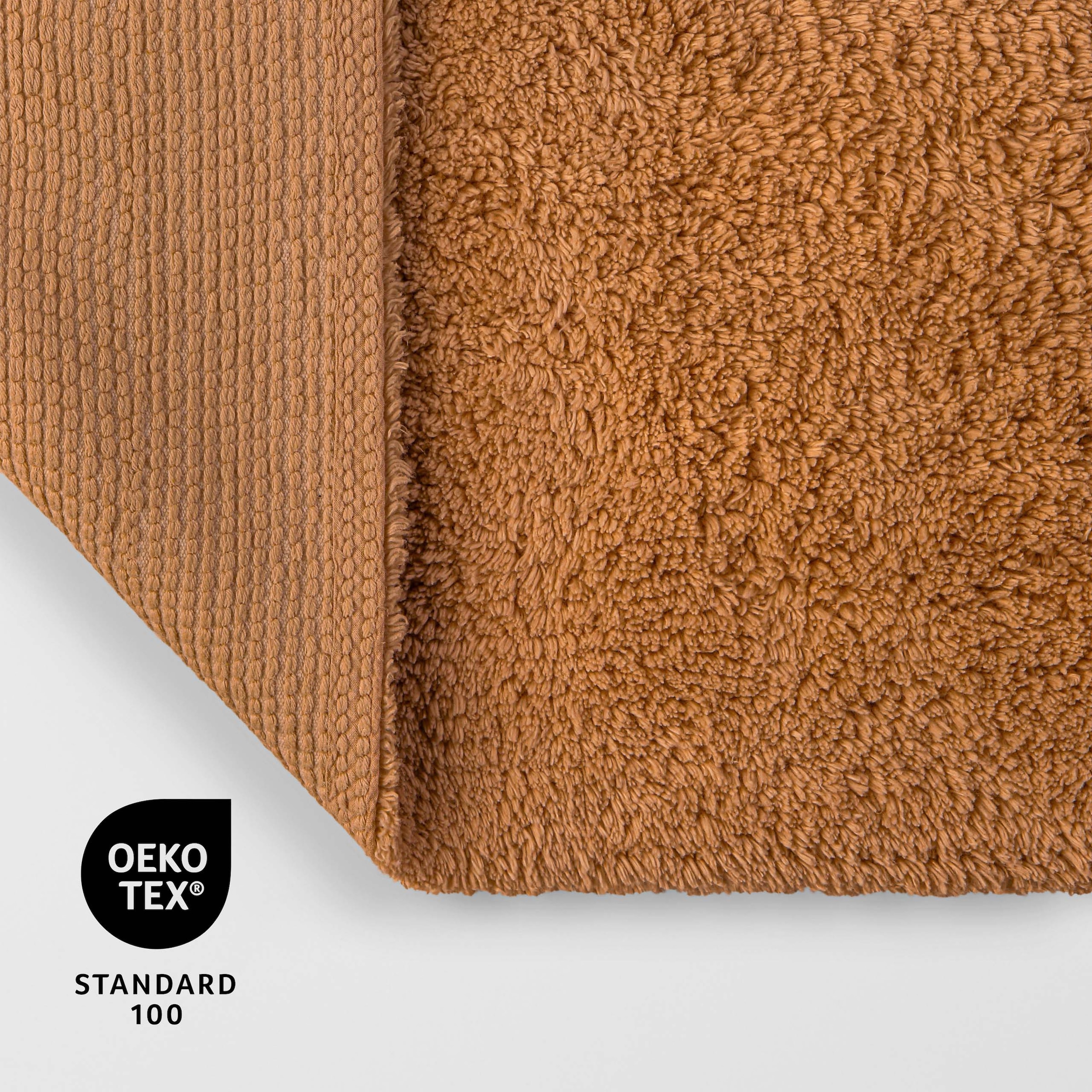 OTTO home Badematte »Selenne« Höhe 20 mm Badteppich, getuftet, modern, Uni, antirutsch, flauschig, Baumwolle