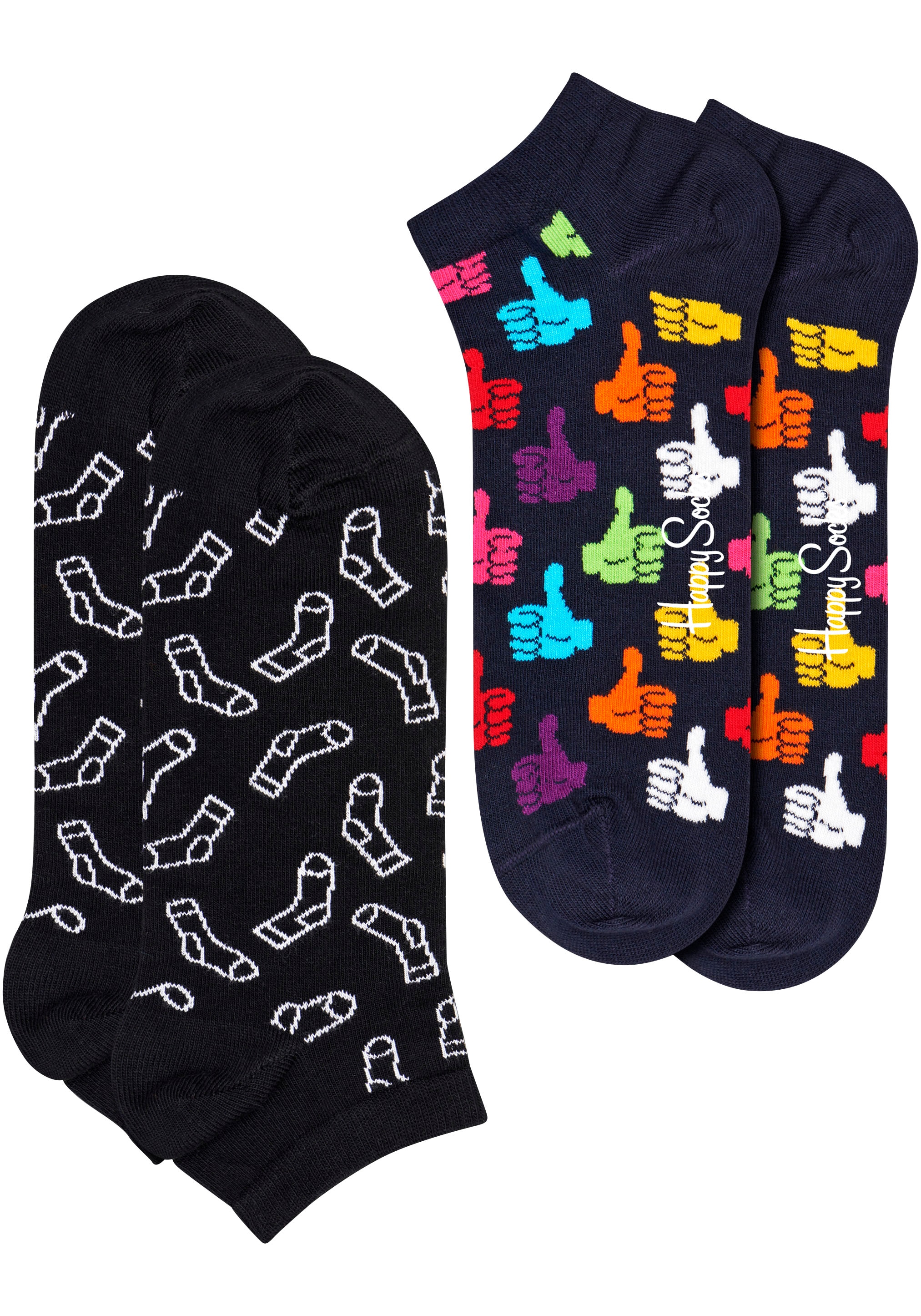 Paar), Socks Happy (Packung, Sock 2 Thumbs Up Low kaufen | online Kurzsocken, BAUR