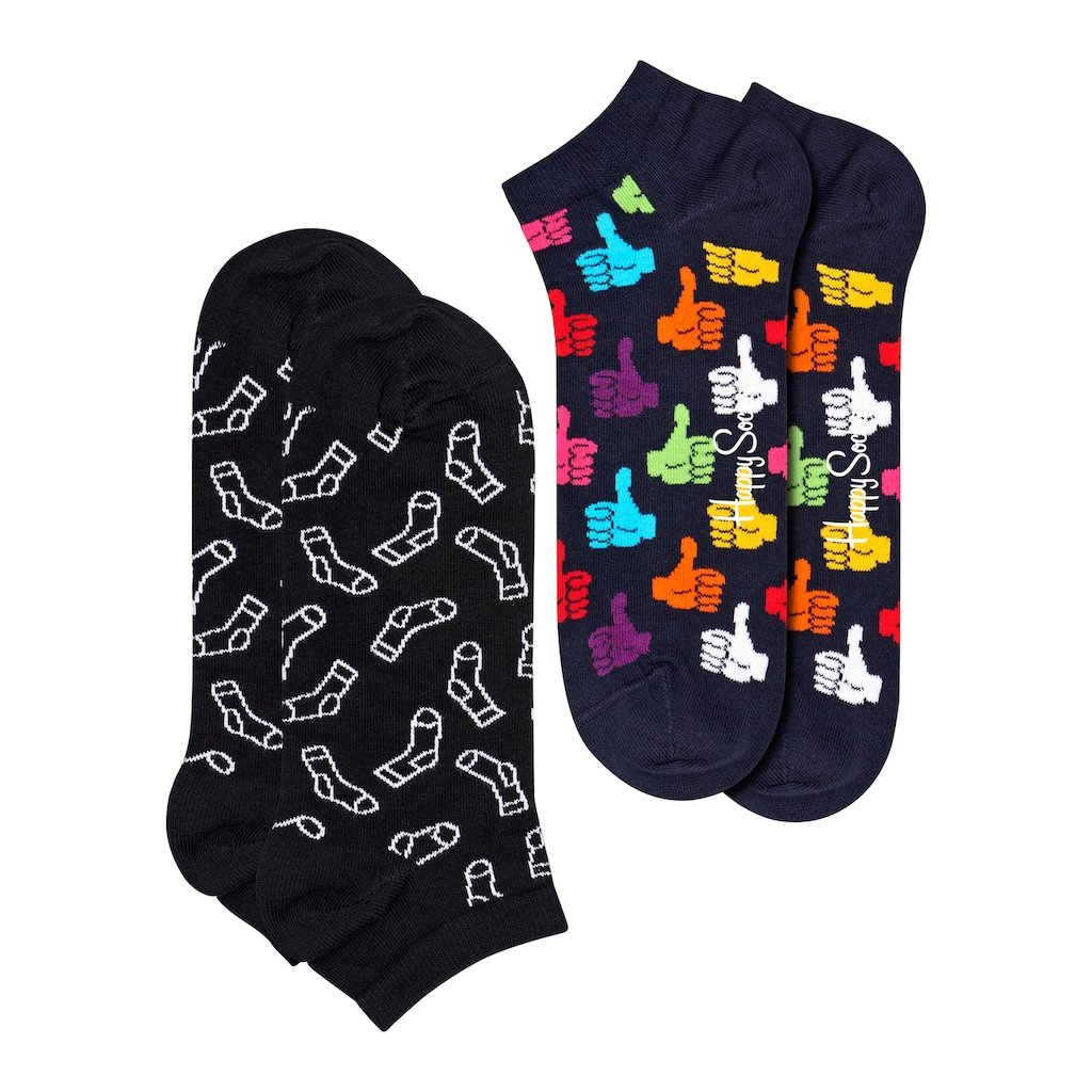 Happy Socks Kurzsocken (Packung 2 Paar) 2-Pack Thumbs Up Low Sock