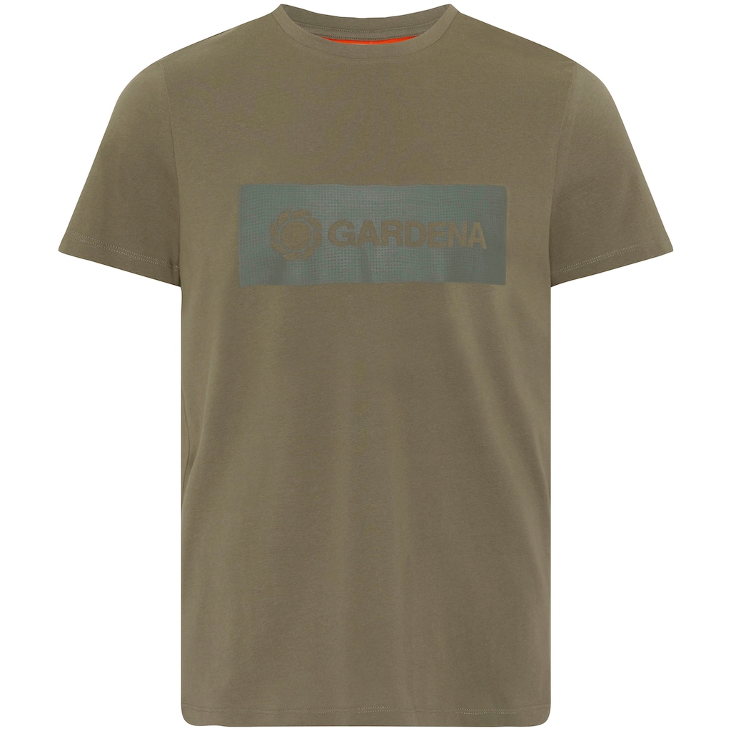 GARDENA T-Shirt »Dusty Olive« mit Gardena-Logodruck