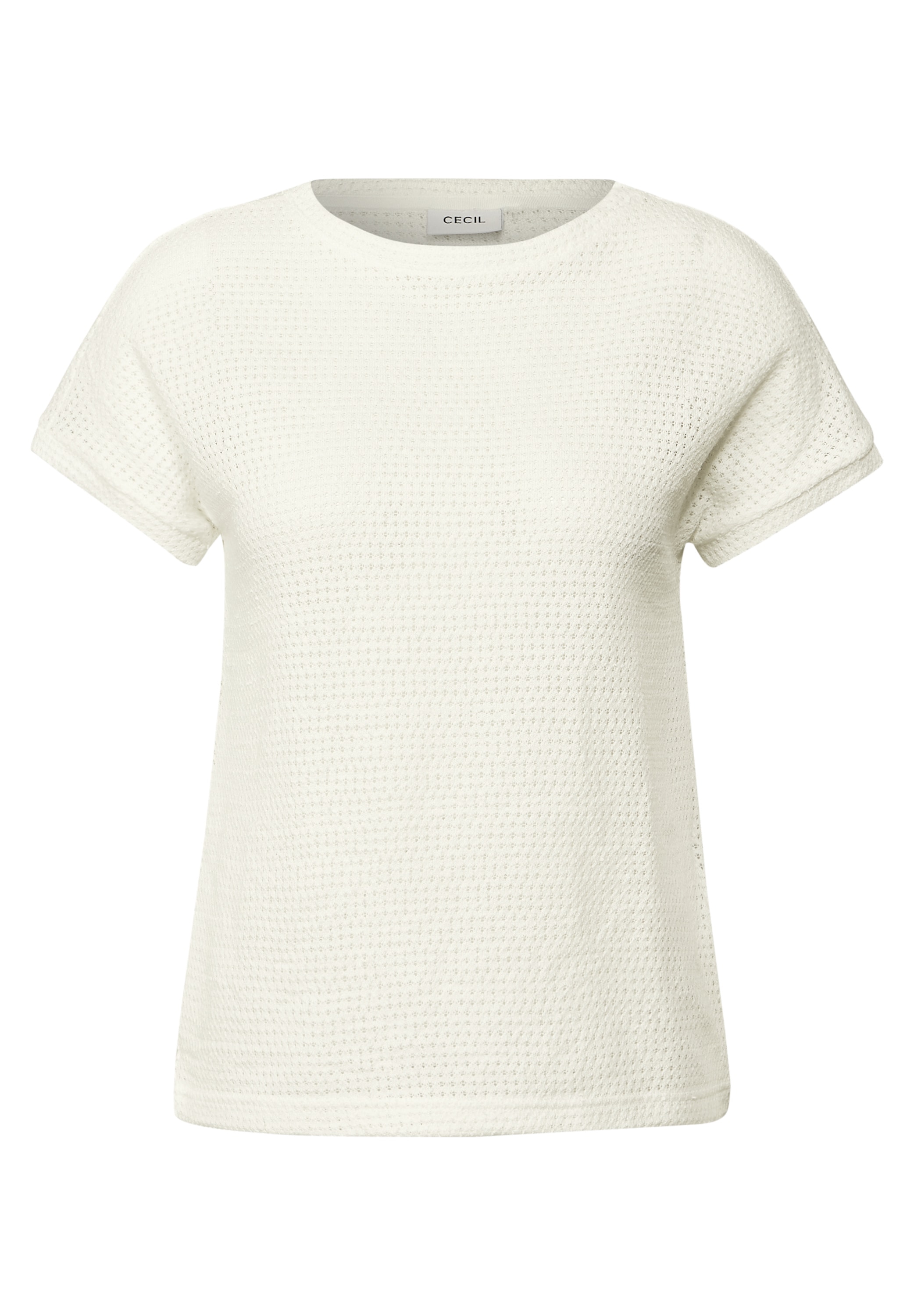 Cecil T-Shirt, in luftiger Strick-Optik