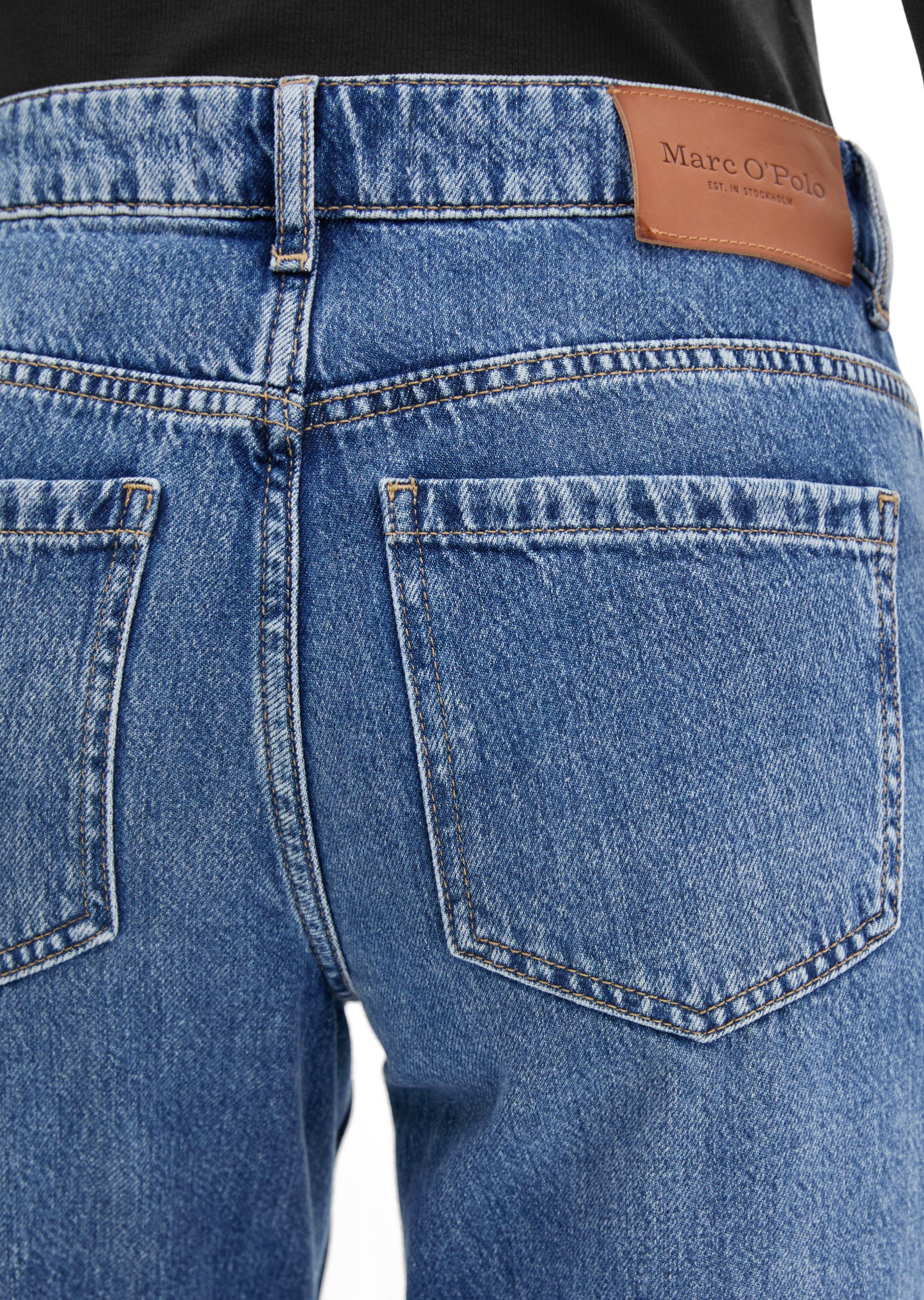 Marc O'Polo Regular-fit-Jeans »aus Rigid Denim ohne Elasthan«