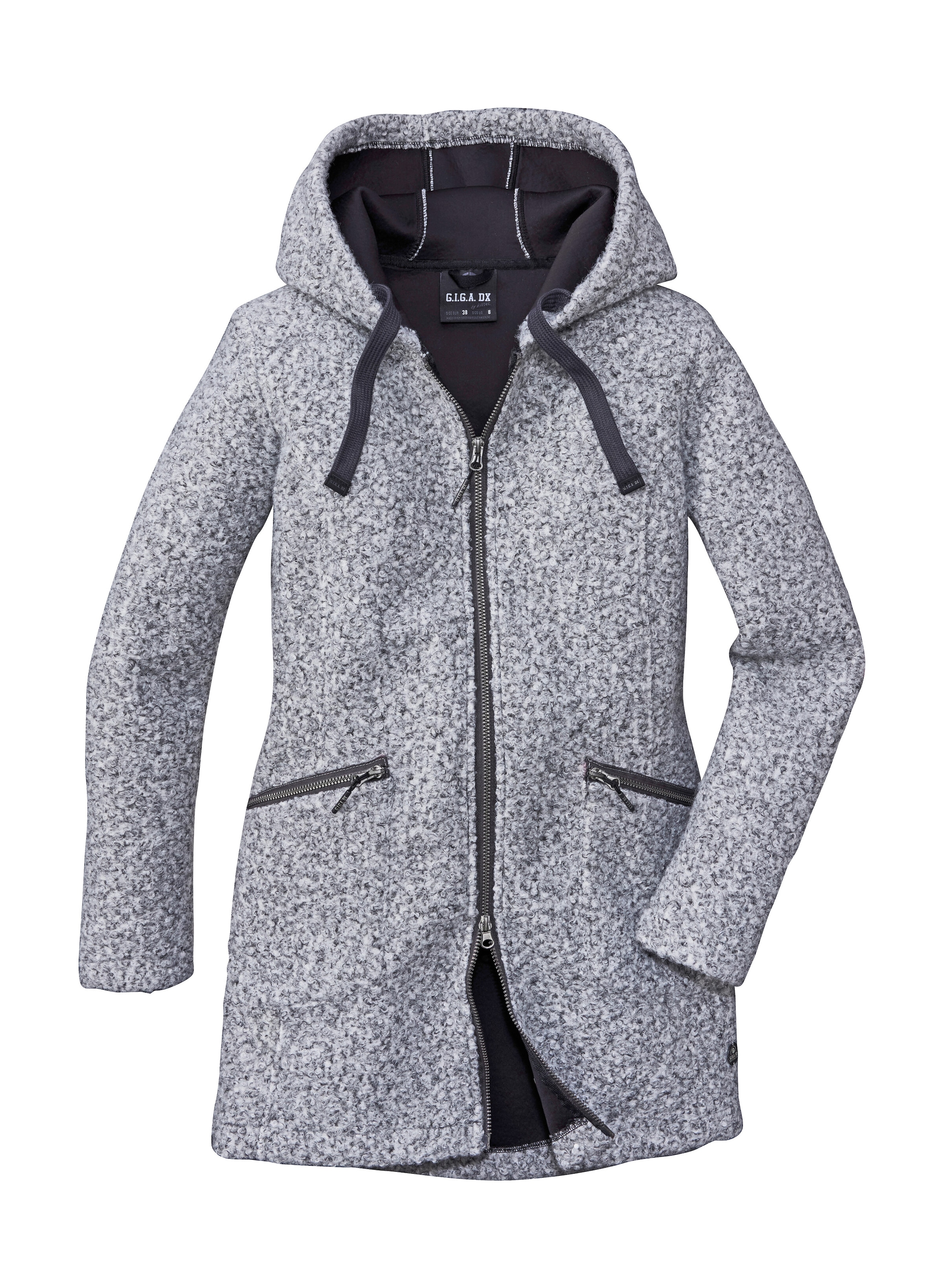 G.I.G.A. DX by killtec Parka »GW 87 WMN PRK_Roshana«, Windabweisender Damen Parka mit verstellbarer Kapuze und Zipper-Taschen