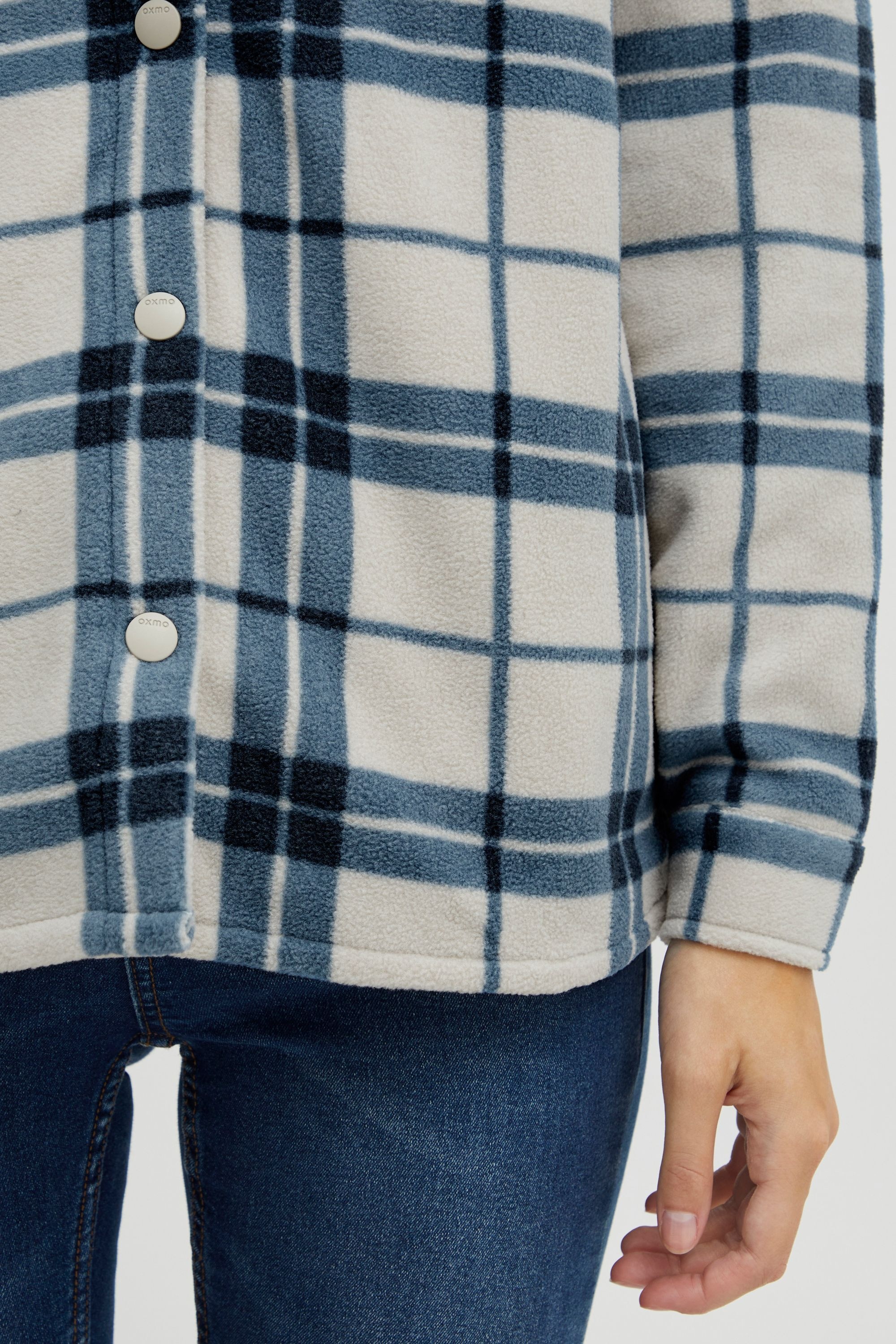 OXMO Fleecejacke »Fleecejacke OXChia«, ohne Kapuze