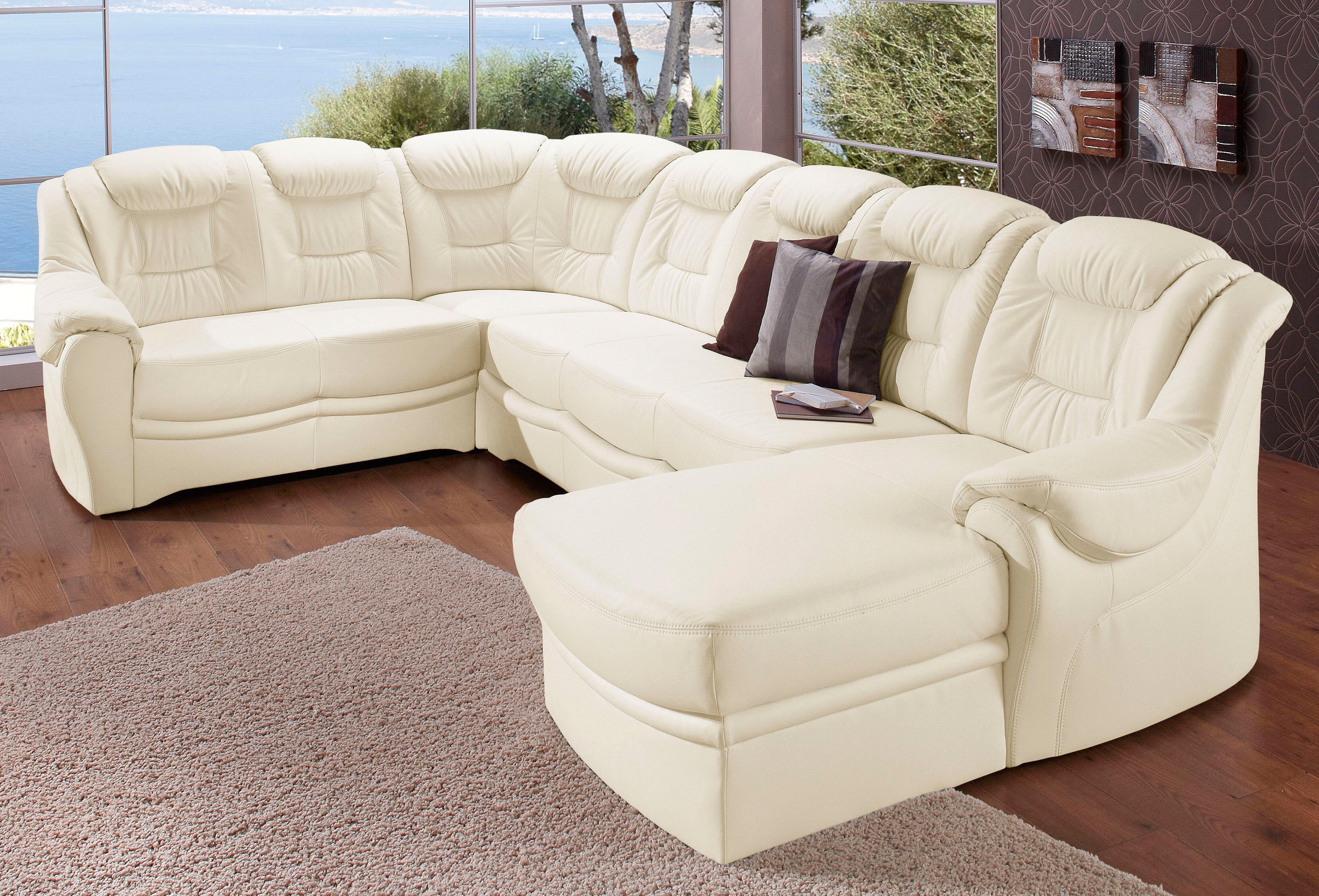 sit&more Wohnlandschaft "Bellevue U-Form" wahlweise mit Schlaffunktion