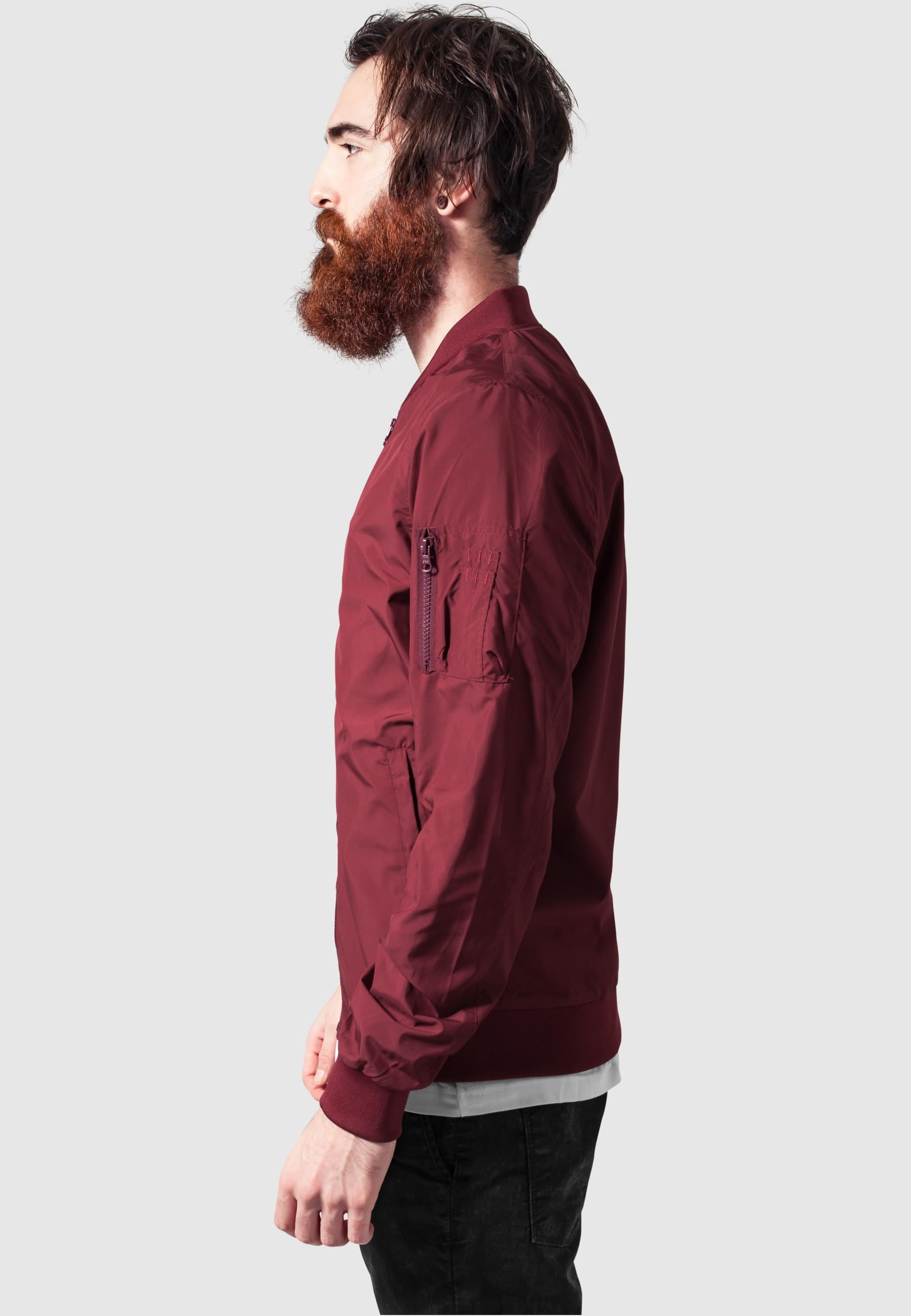URBAN CLASSICS Allwetterjacke »Urban Classics Herren Light Bomber Jacket«, (1 St.), ohne Kapuze
