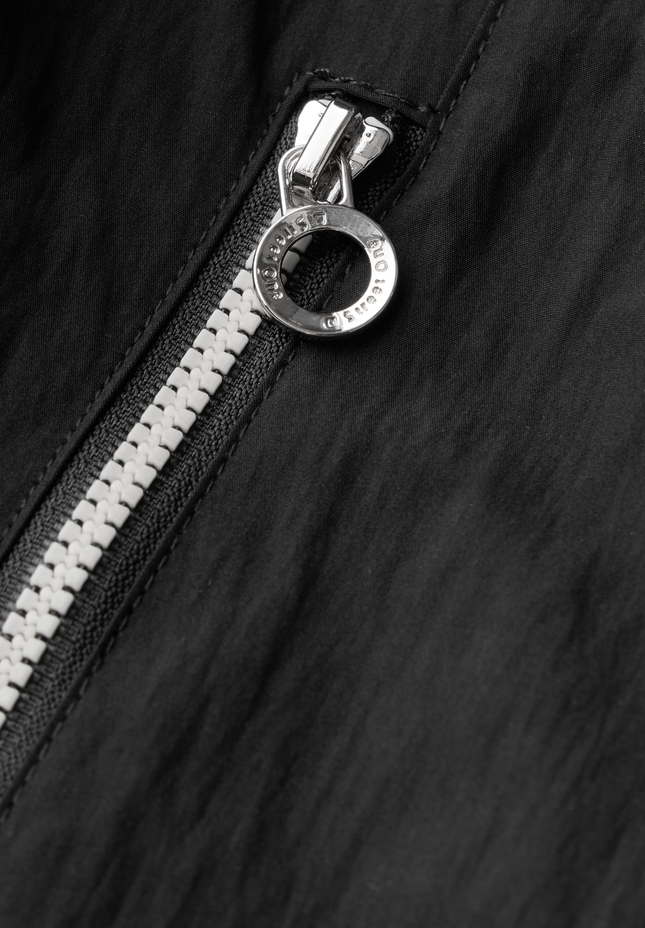 STREET ONE Kurzjacke, mit Kapuze, mit Kapuze mit Tunnelzugband
