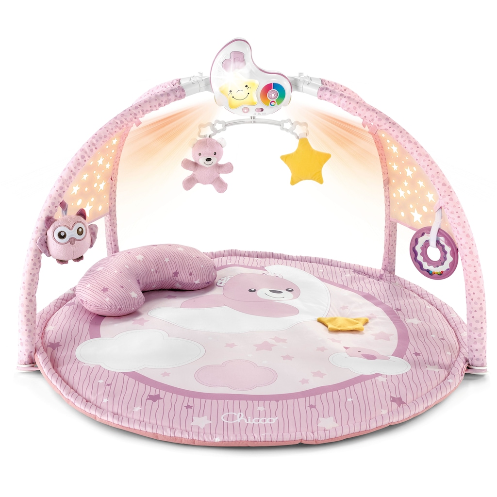 Chicco Baby Gym »Farbspiel Gym, Pink«, mit Projektionen und Melodien