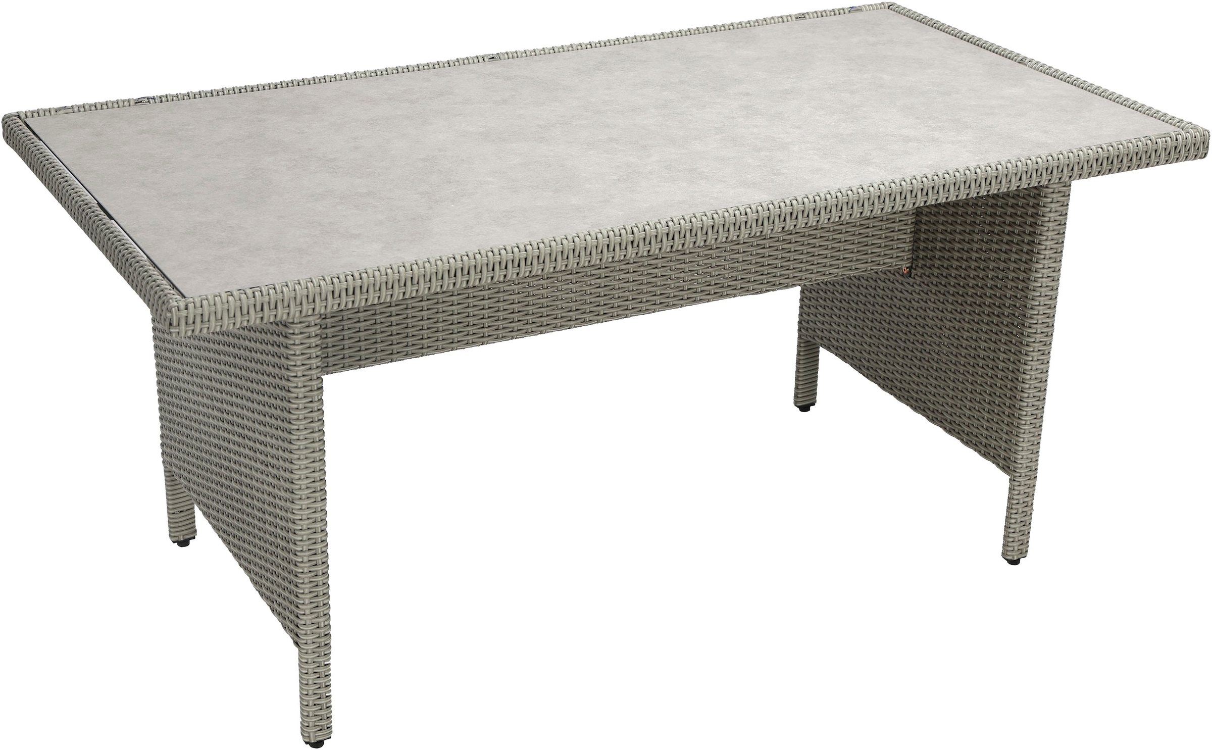 KONIFERA Gartenlounge-Set »Keros Premium XL« Set, 2x 2er Sofa, 1x Ecke, 1x Sessel, 2x Hocker, 1x Tisch, 20 tlg. tlg. bestehend aus 3 Sofas, 1 Sessel, 2 Hocker, 14 Sitzauflagen, 1 Tisch