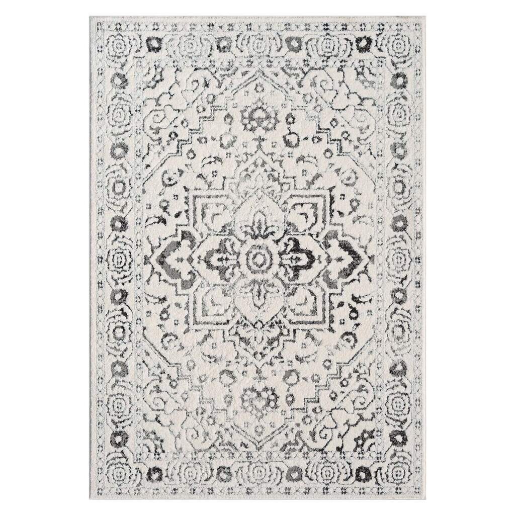 Carpet City Teppich »LOUNGE 0638«, rechteckig, 15 mm Höhe, Kurzflor-Teppich Modern, Hoch-Tief-Struktur, Wohnzimmer, Schlafzimmer