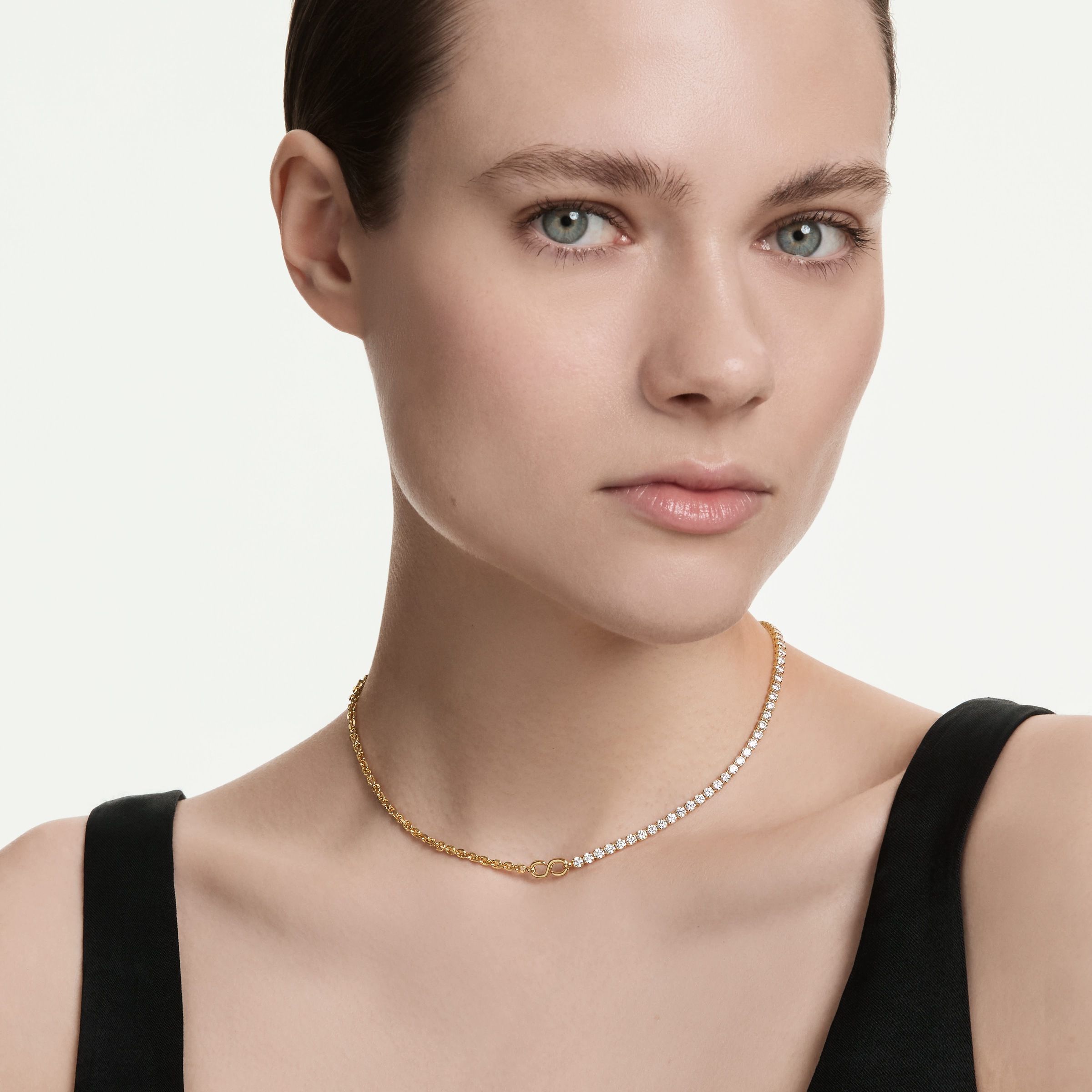 Swarovski Collier »Schmuck Geschenk MATRIX Halskette« mit Swarovski® Kristall