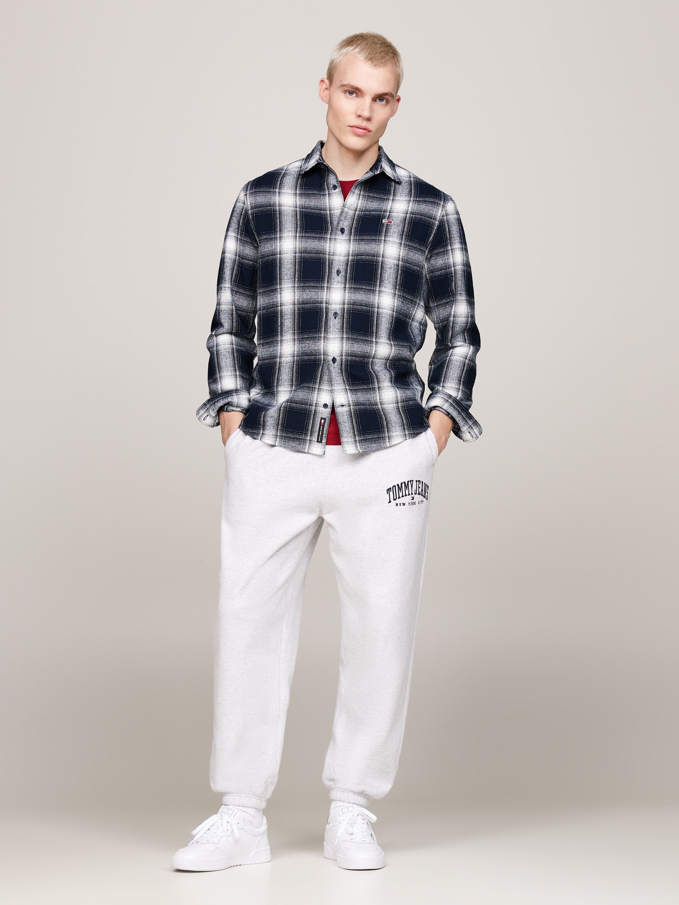 Tommy Jeans Langarmhemd »TJM REG CHECK FLANNEL SHIRT EXT«