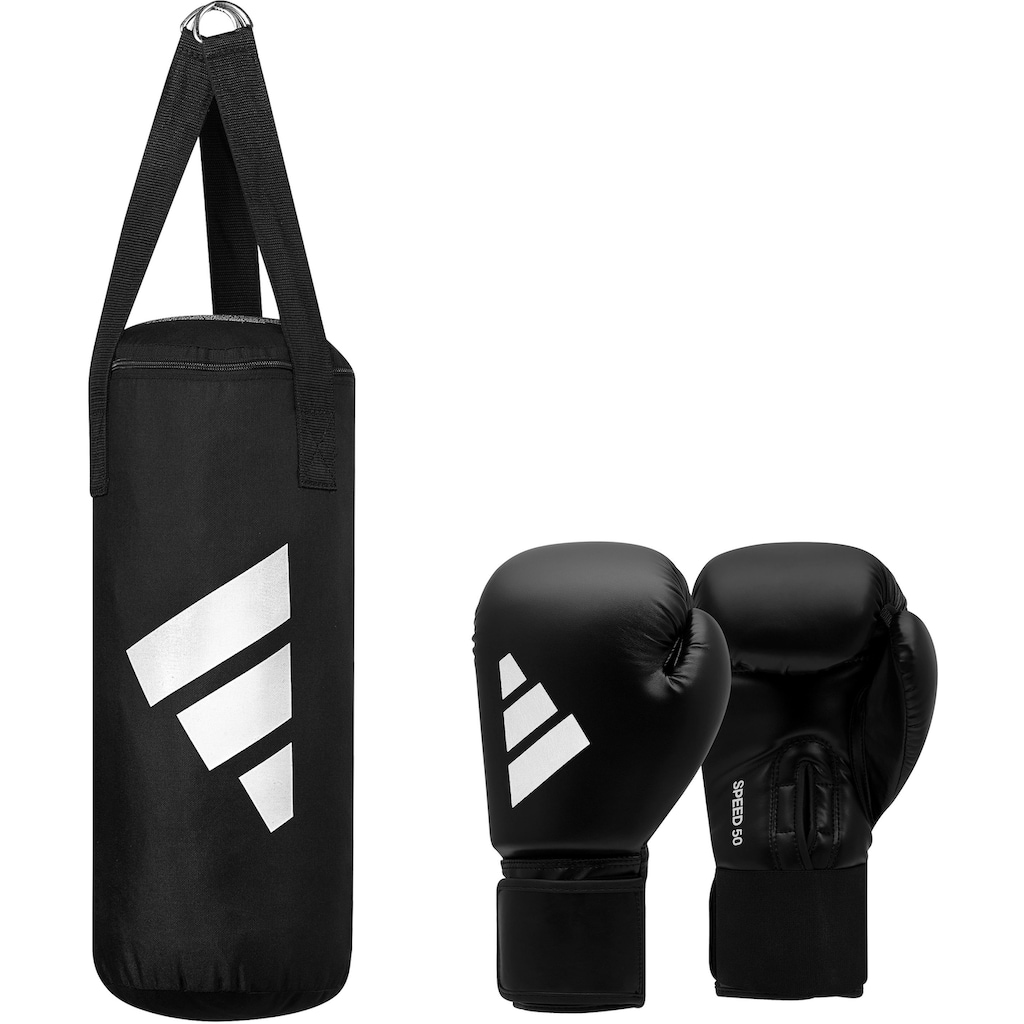 adidas Performance Boxsack »Youth Boxing Set«, (Set, mit Boxhandschuhen)