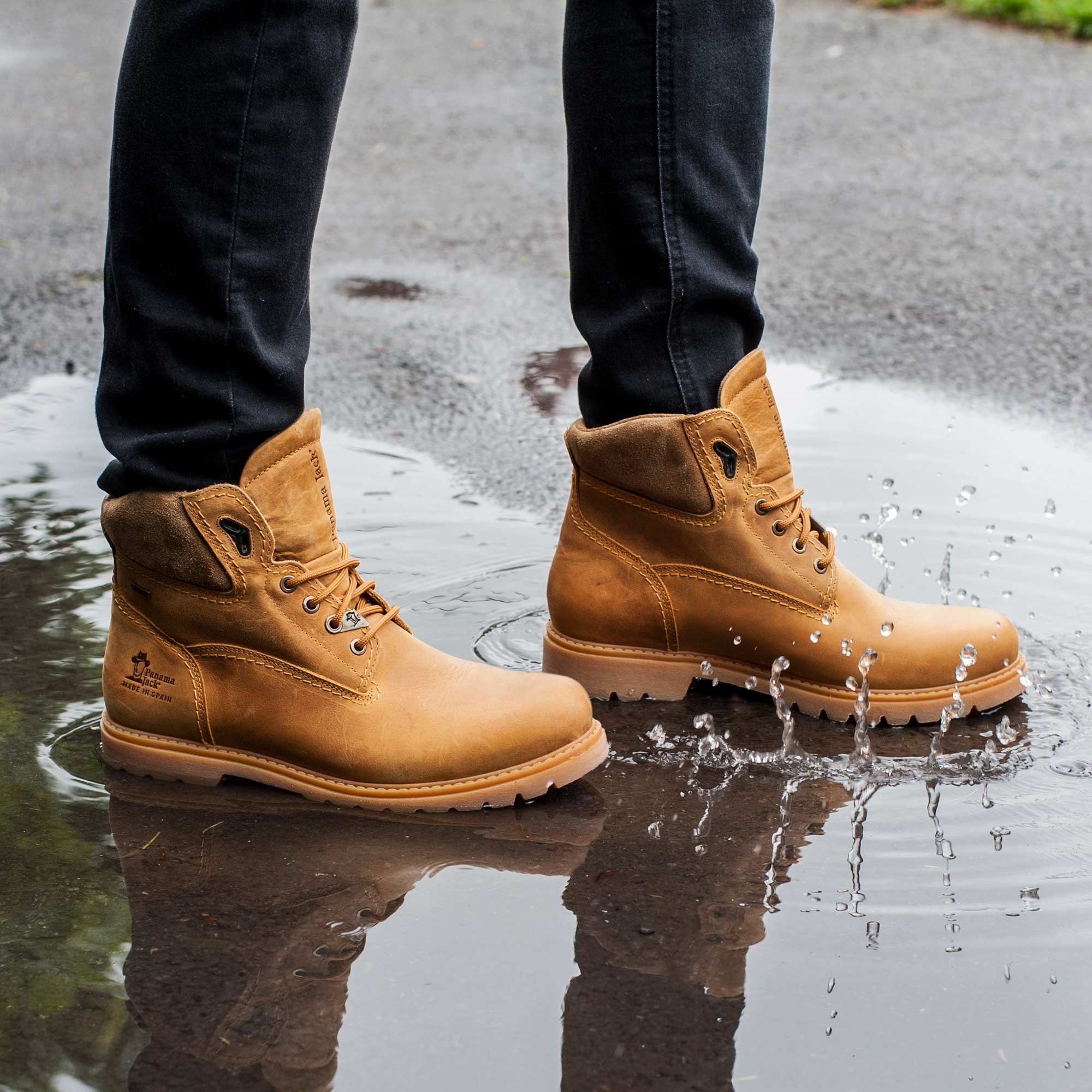 Panama Jack Schnürboots »Amur Gtx C4«, Winterboots, Schnürstiefel mit wasserdichter GORE-TEX-Membran