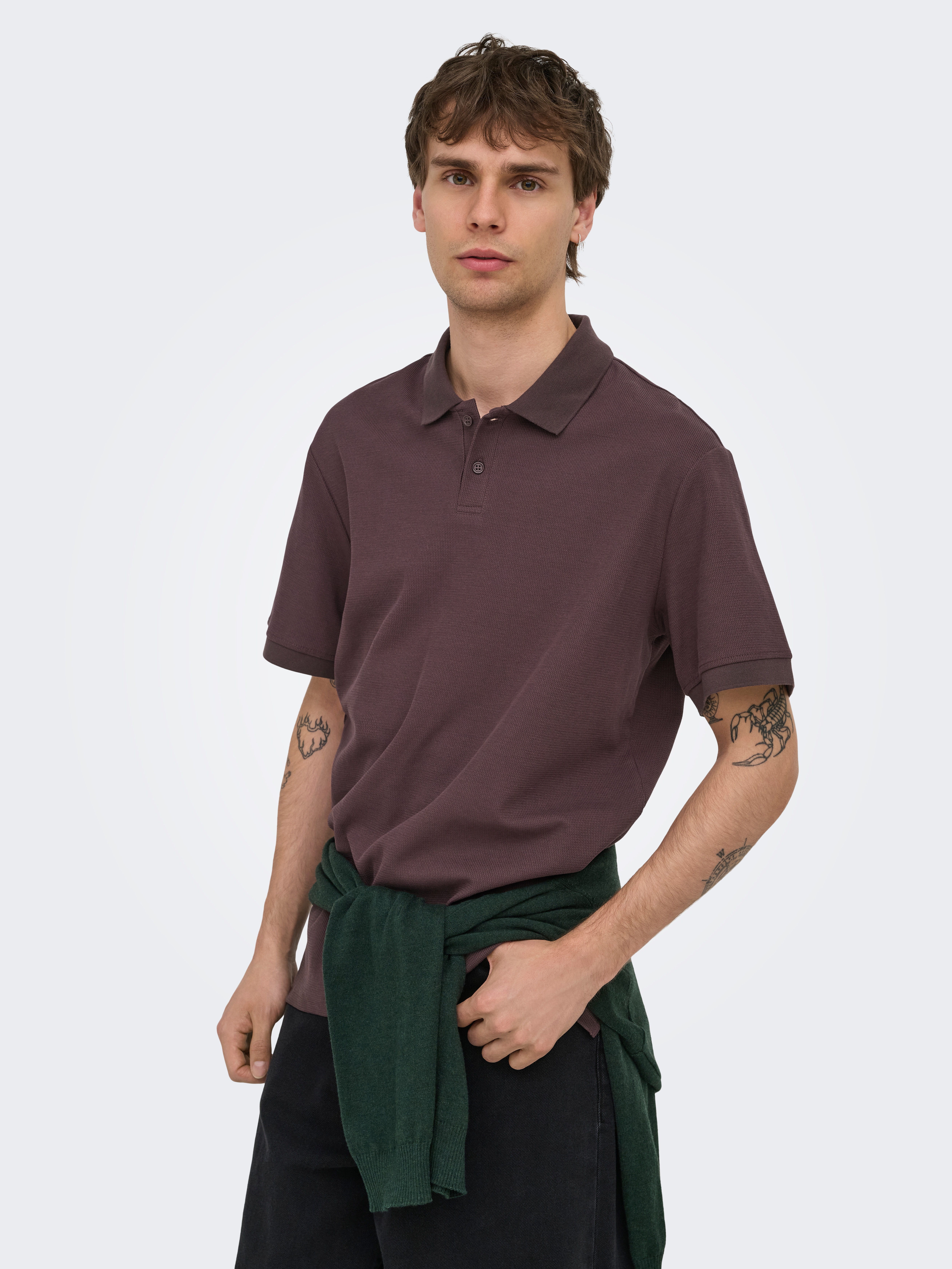 ONLY & SONS Poloshirt "ONSBEN REG SS POLO SHIRT NOOS" Baumwolle, regular fit