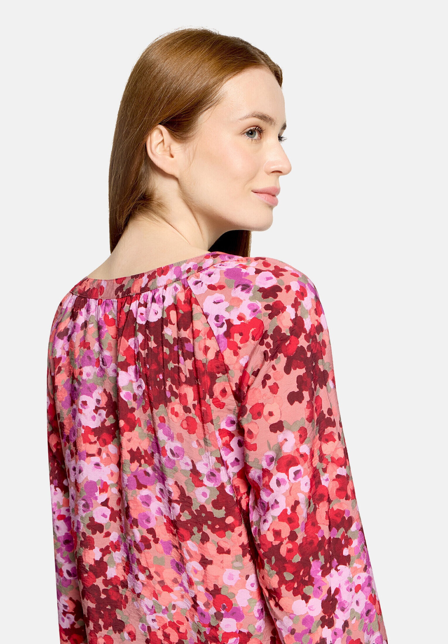 Cartoon Shirtbluse »Damen mit Raffung«